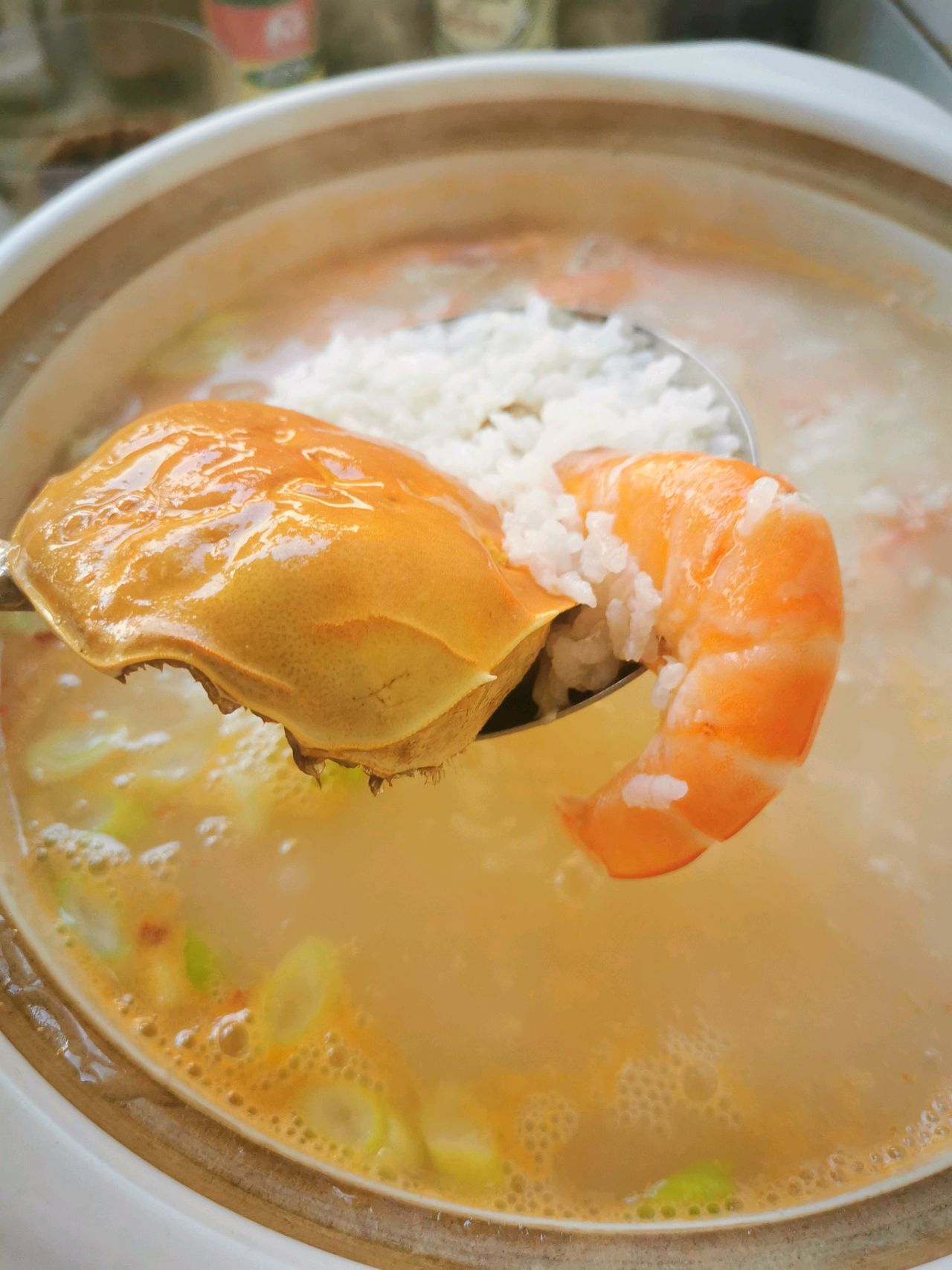 虾蟹粥