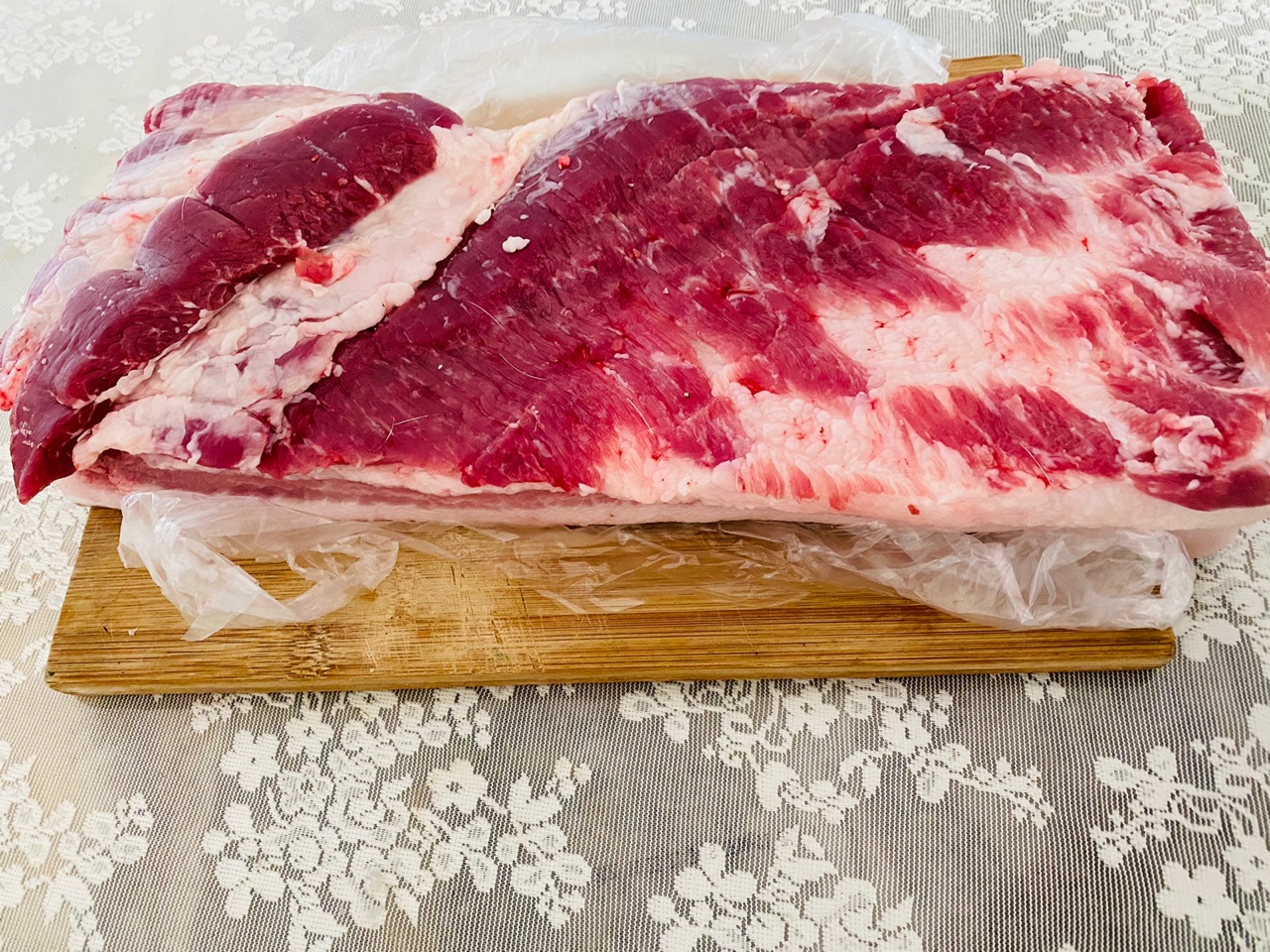 咸菜干蒸扣肉