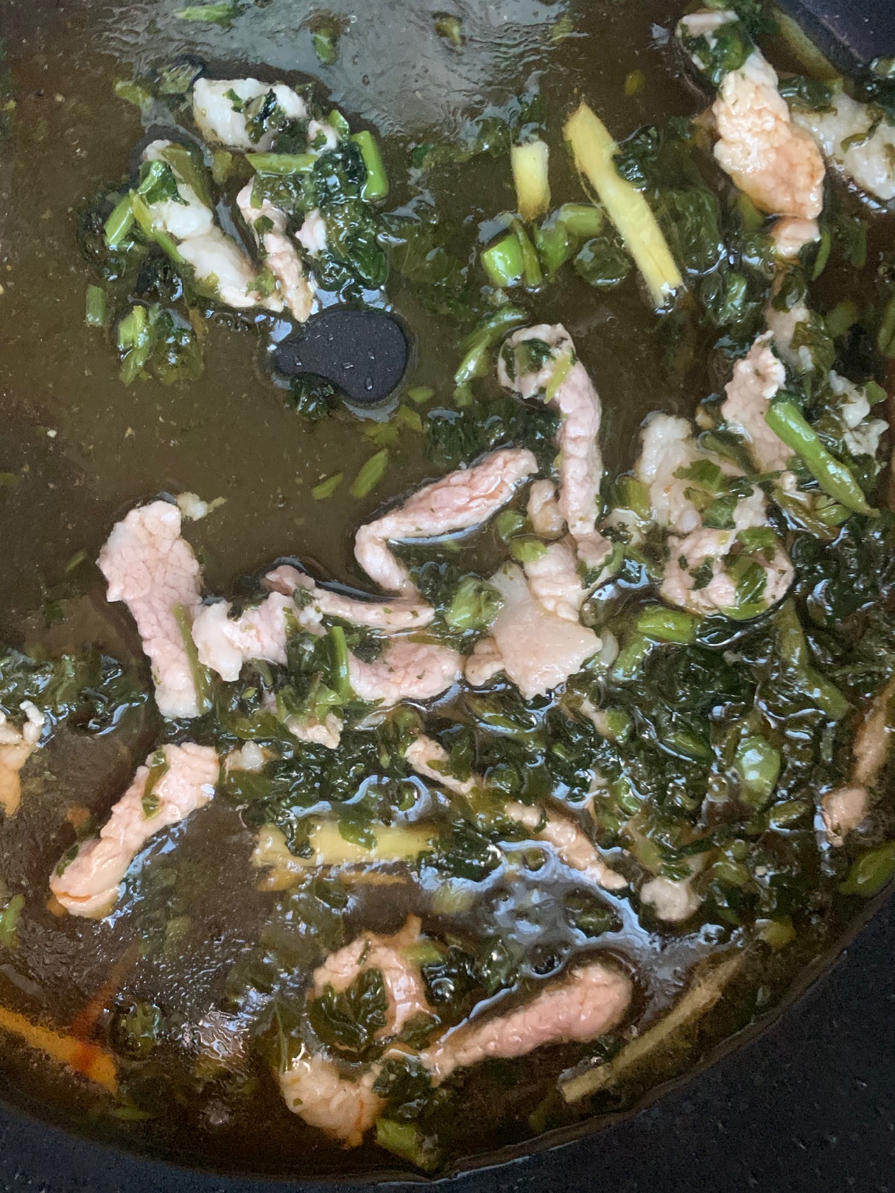咸菜肉丝面