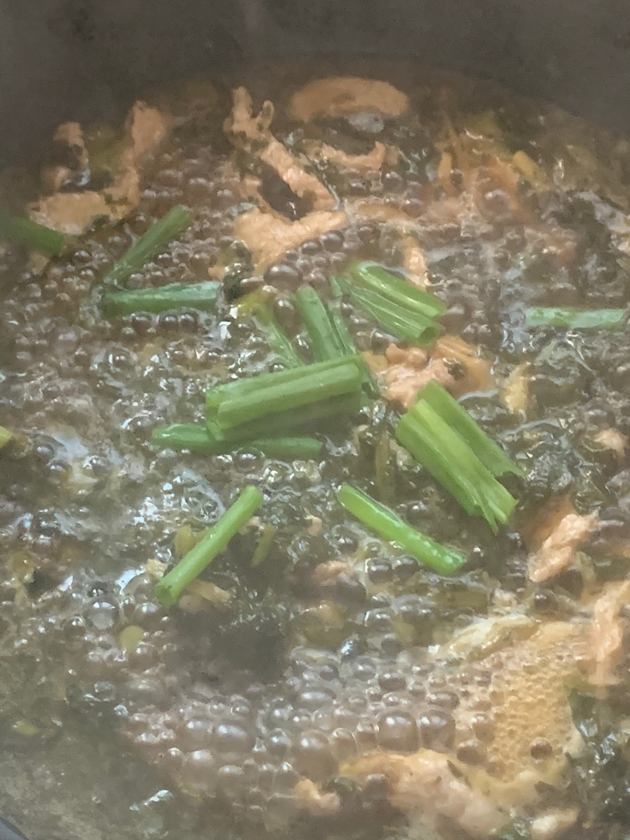咸菜肉丝面