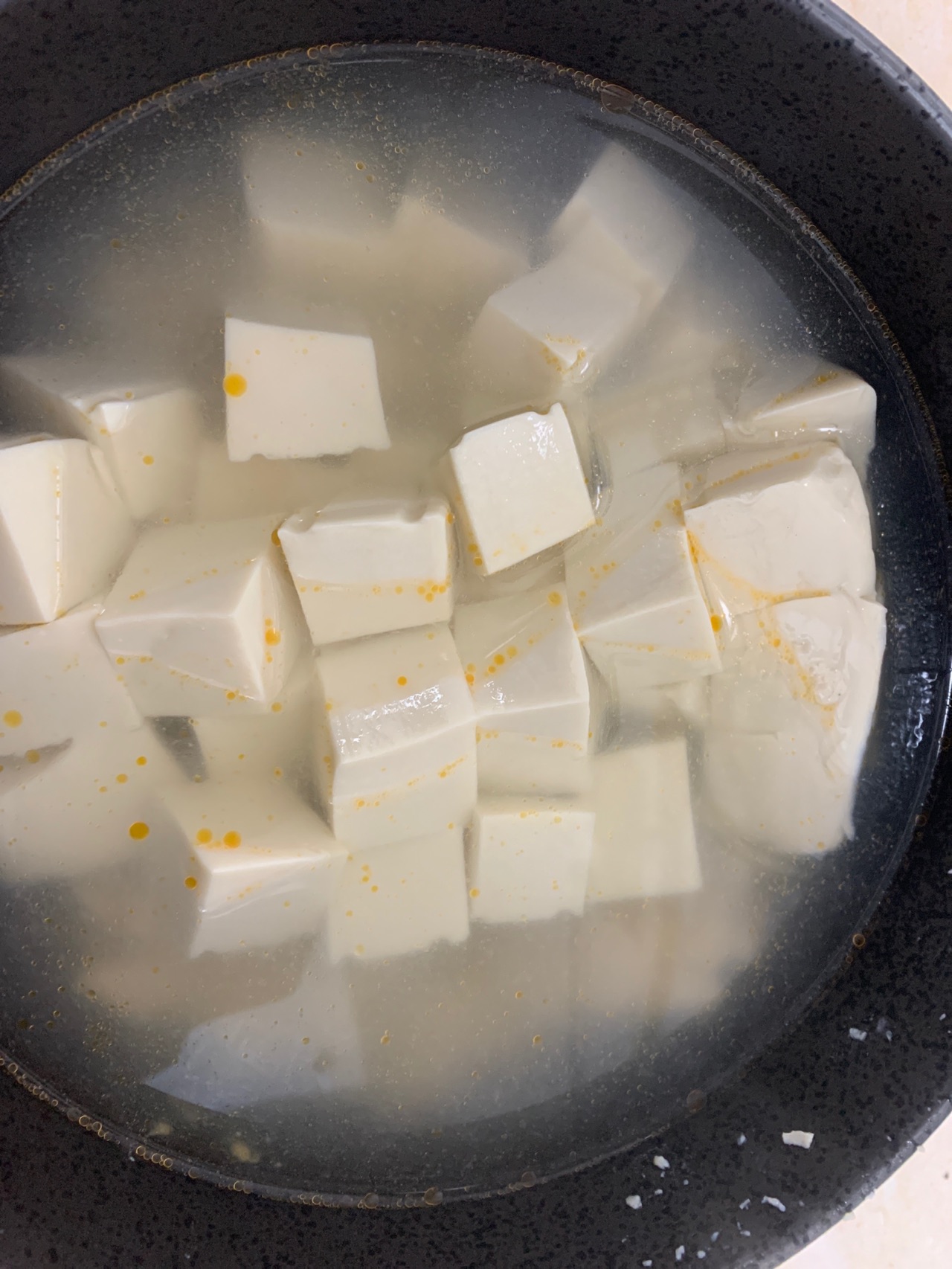 咸蛋黄豆腐煲