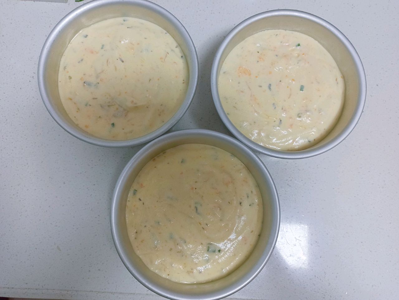 咸蛋黄肉松蛋糕