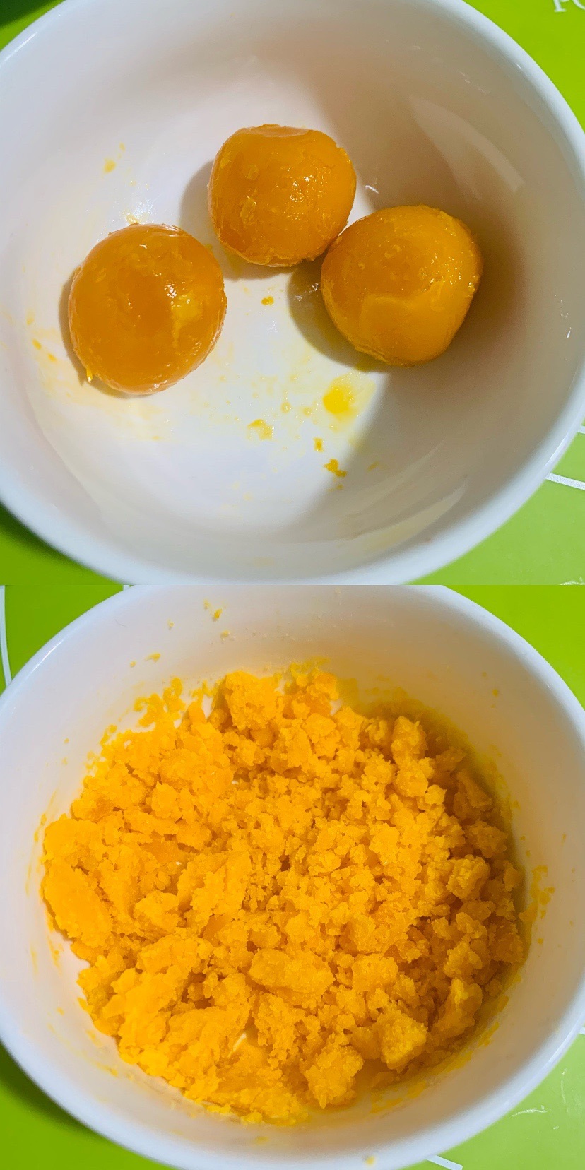 咸蛋黄肉松雪花酥~吃一口就会爱上