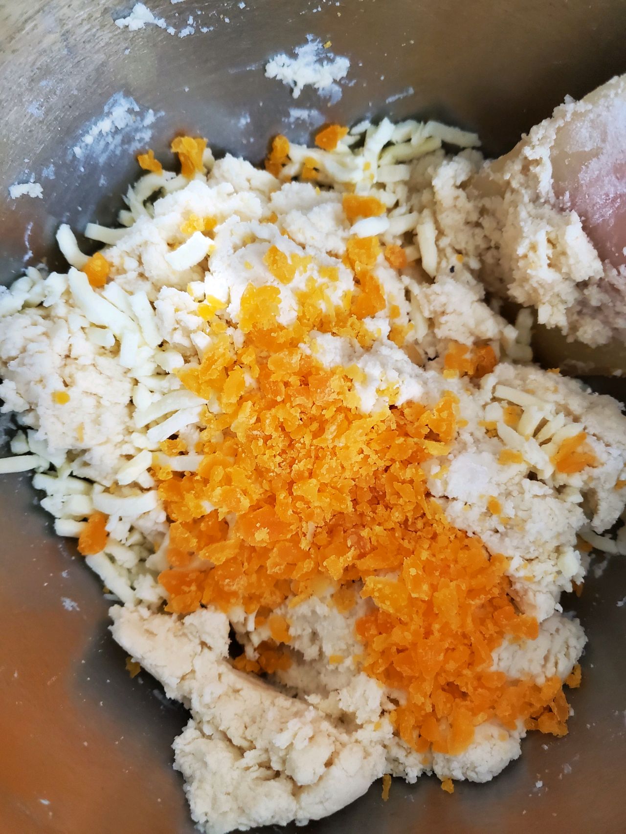 咸蛋黄芝士饼干
