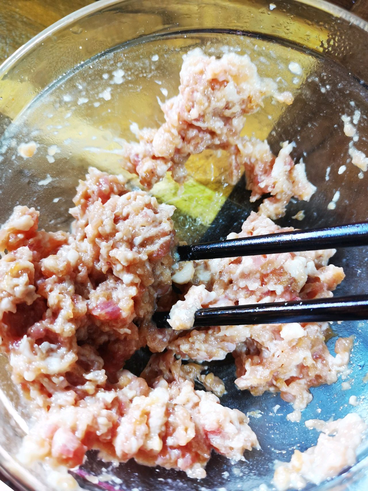 咸蛋肉饼蒸饭
