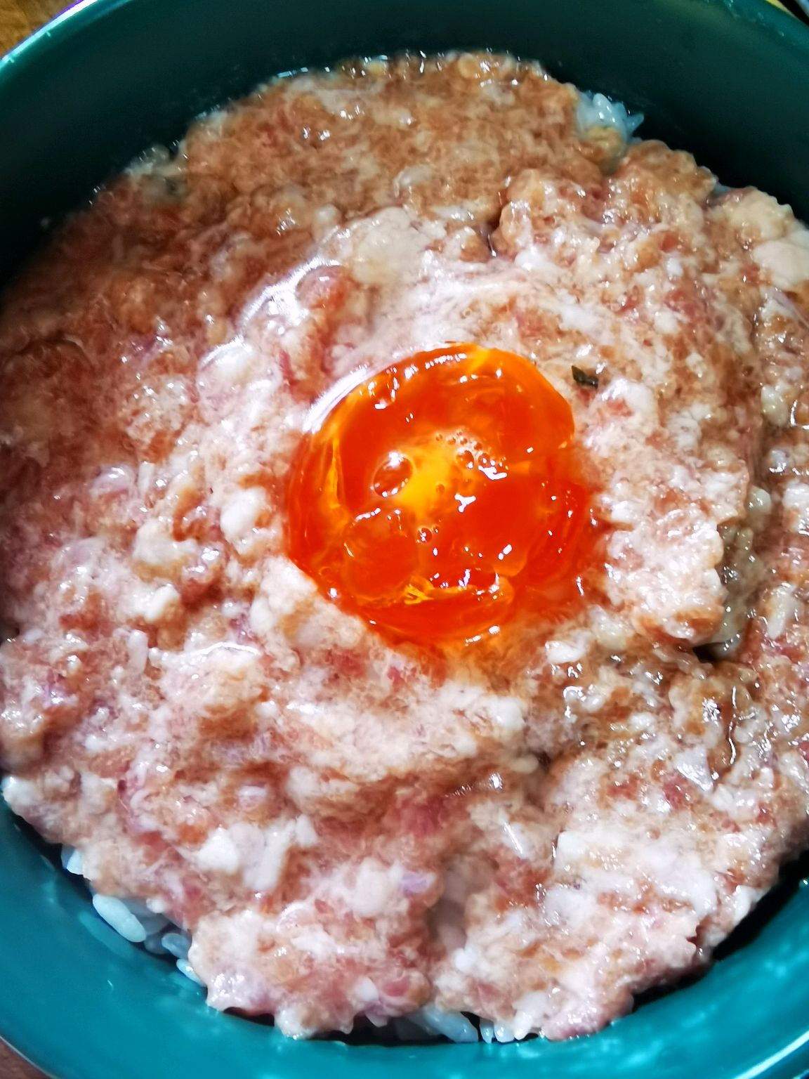 咸蛋肉饼蒸饭