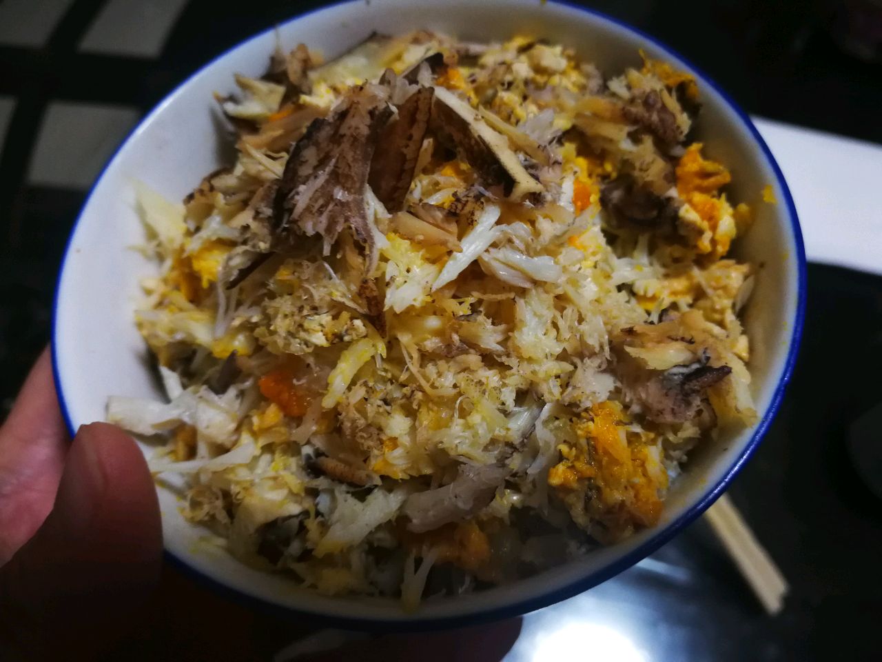 鲜到掉眉毛的蟹肉蟹黄馄饨