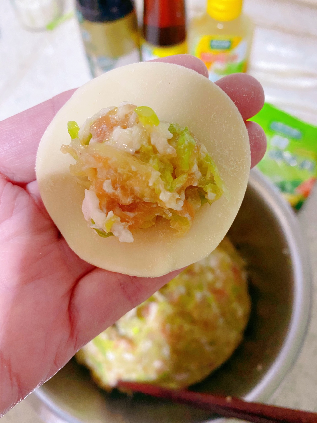 鲜到掉眉毛萝卜白菜饺子