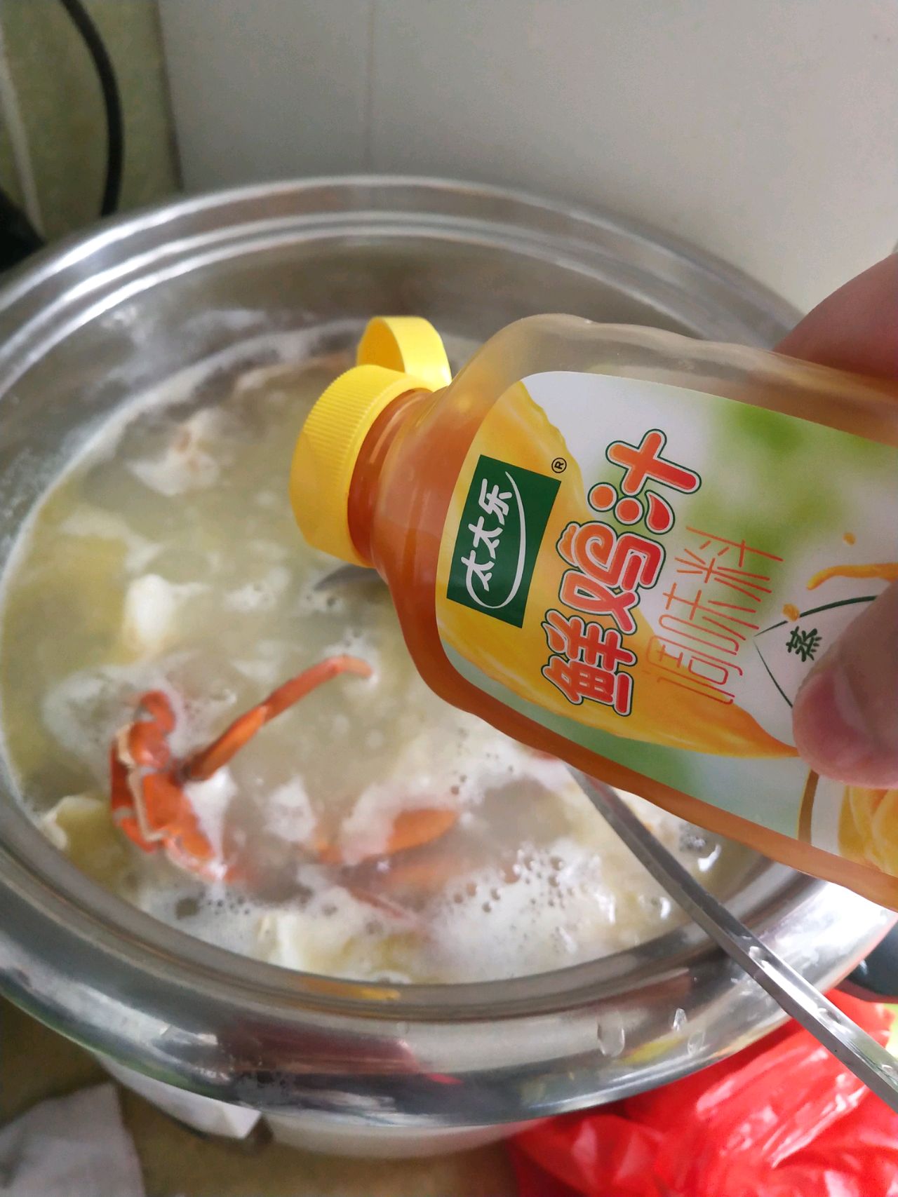 鲜到舌头跳舞的青蟹粥