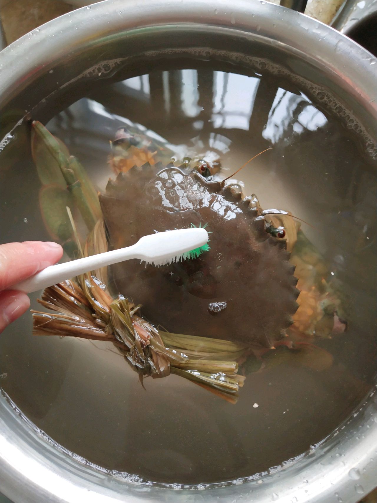 鲜到舌头跳舞的青蟹粥