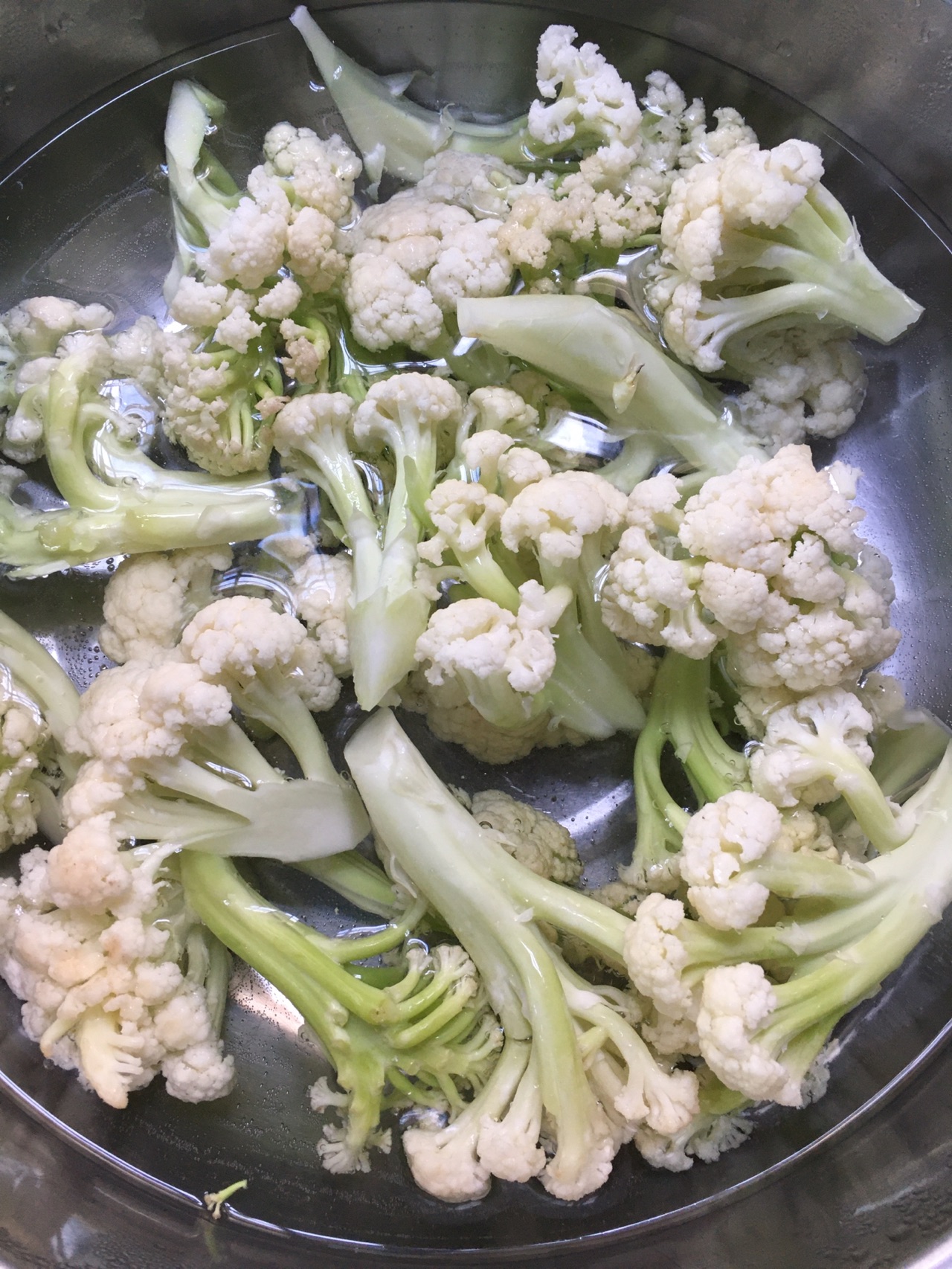 鲜鸡汁炒菜花