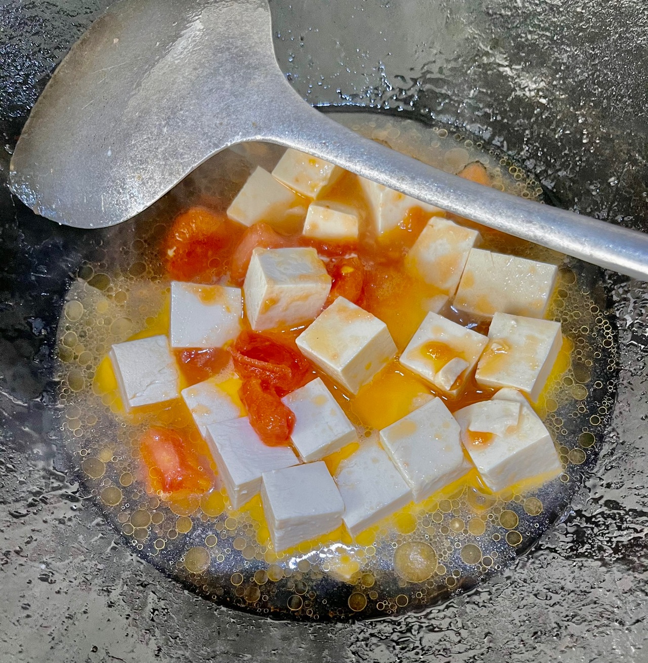 鲜鸡汁豆腐