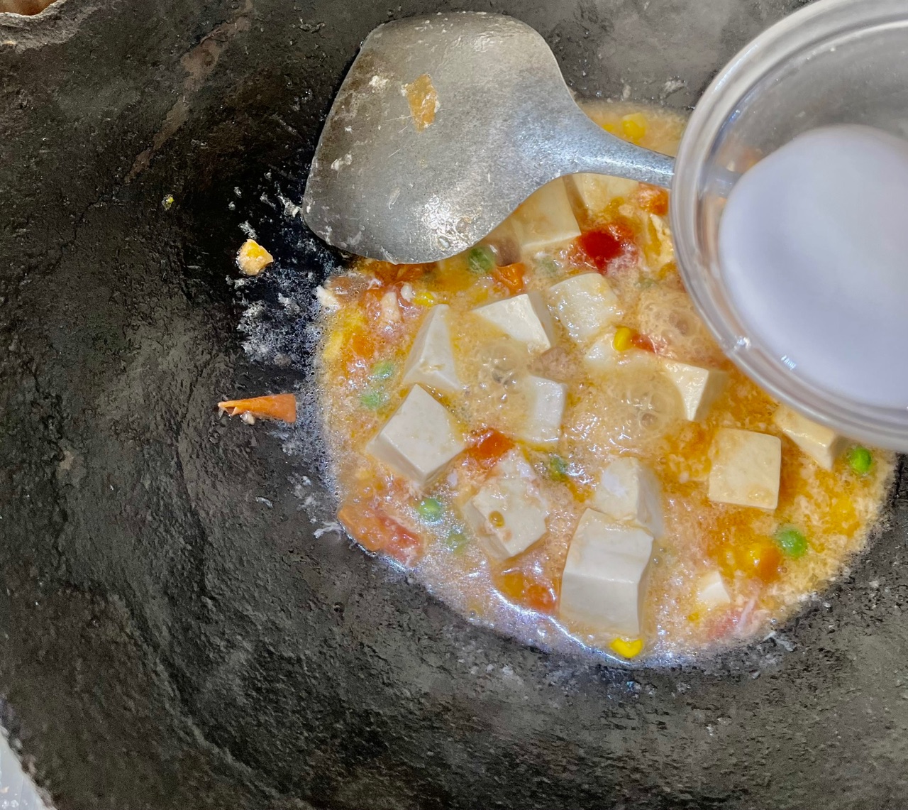 鲜鸡汁豆腐
