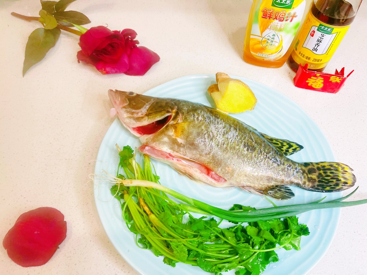 鲜鸡汁桂鱼