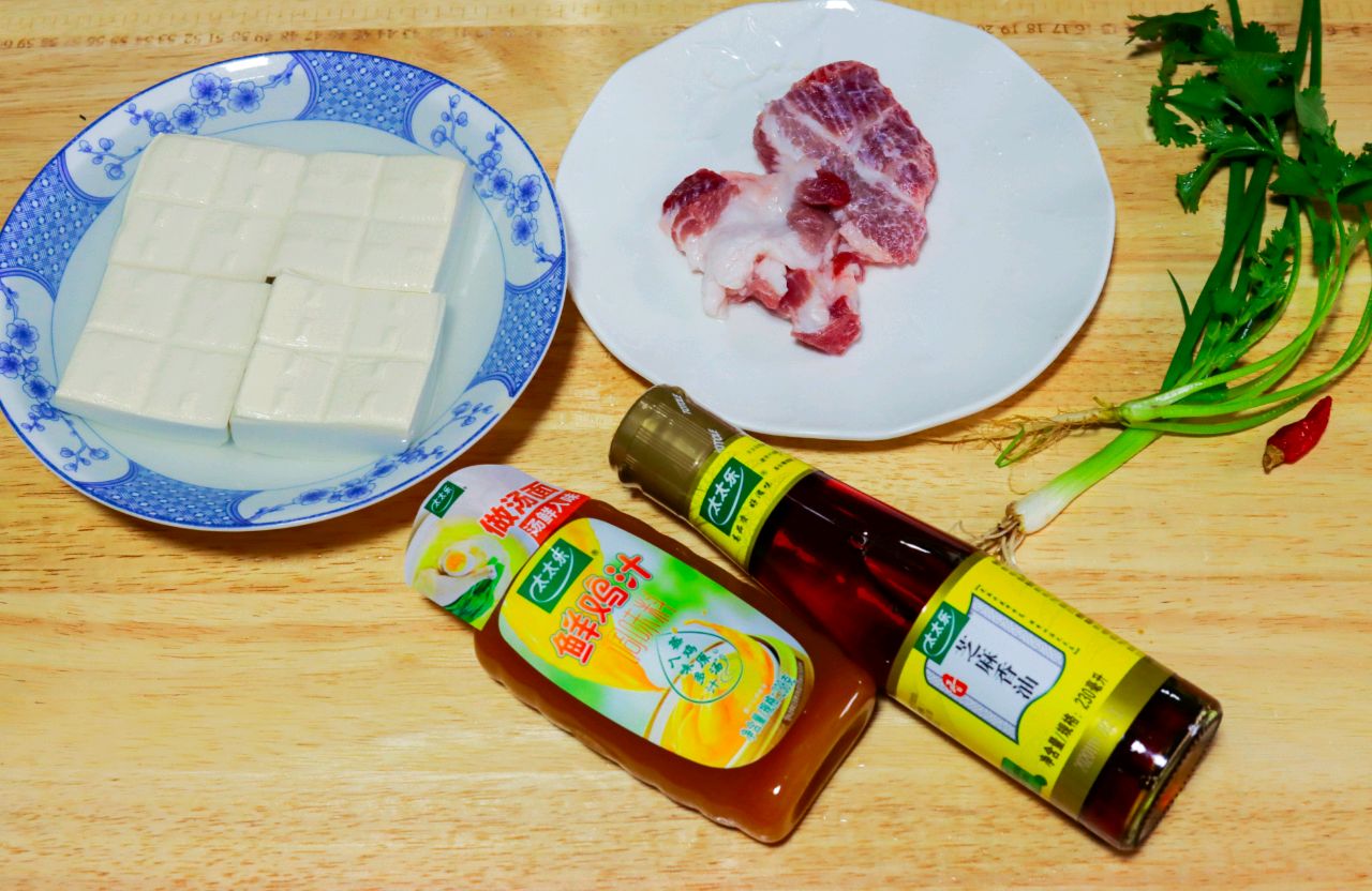 鲜鸡汁酿豆腐