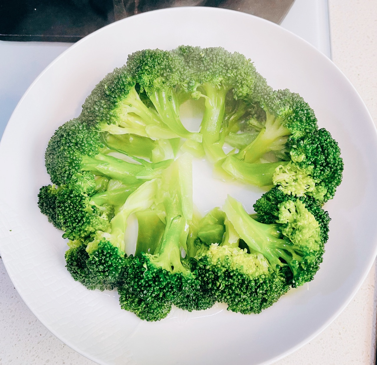 鲜鸡汁香油西兰花