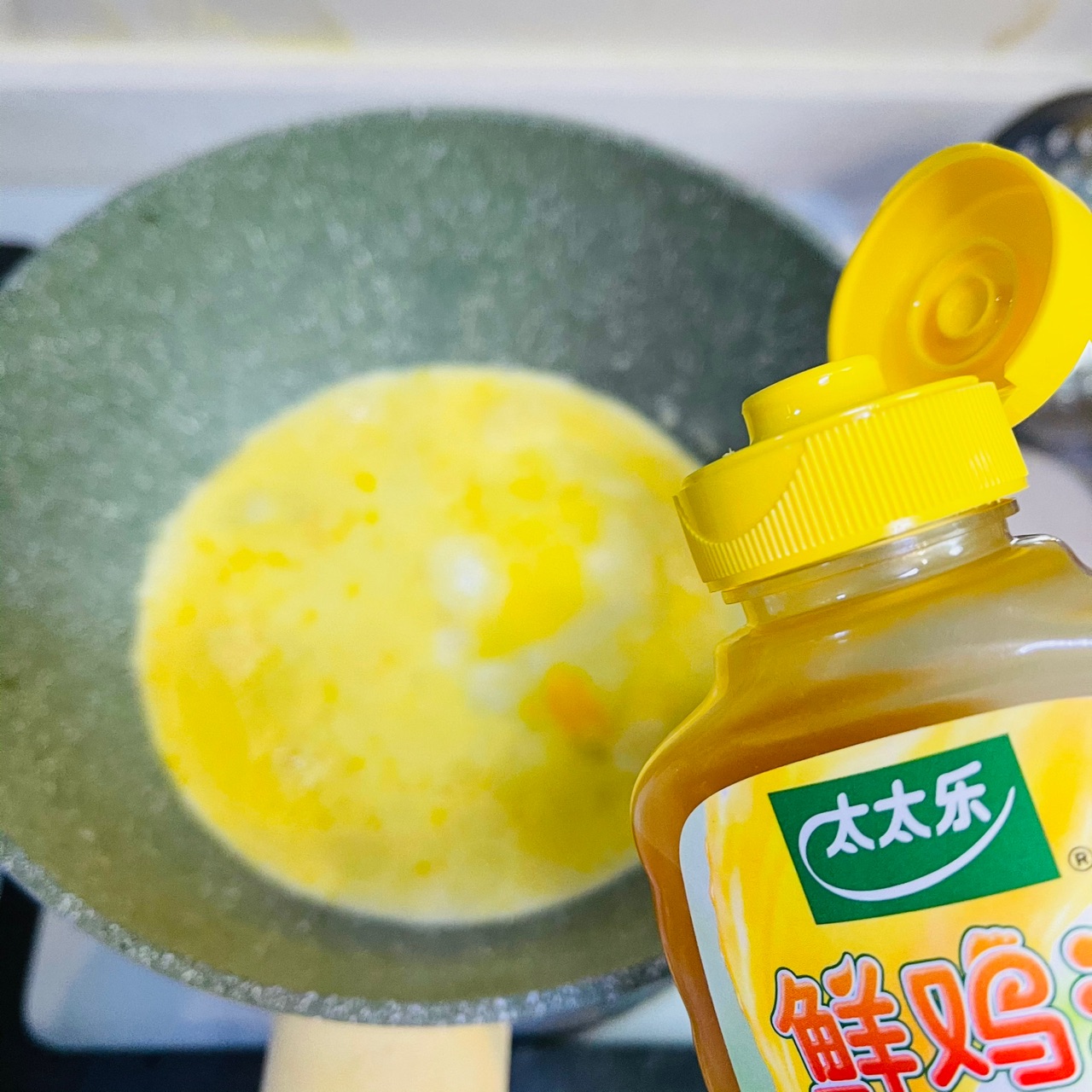 鲜鸡汁香油西兰花