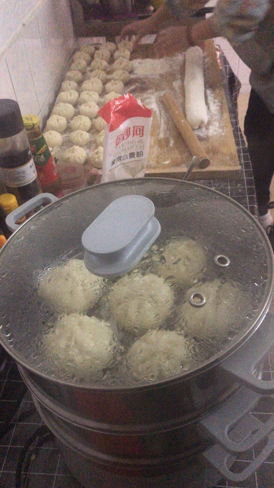 咸口的核桃包子