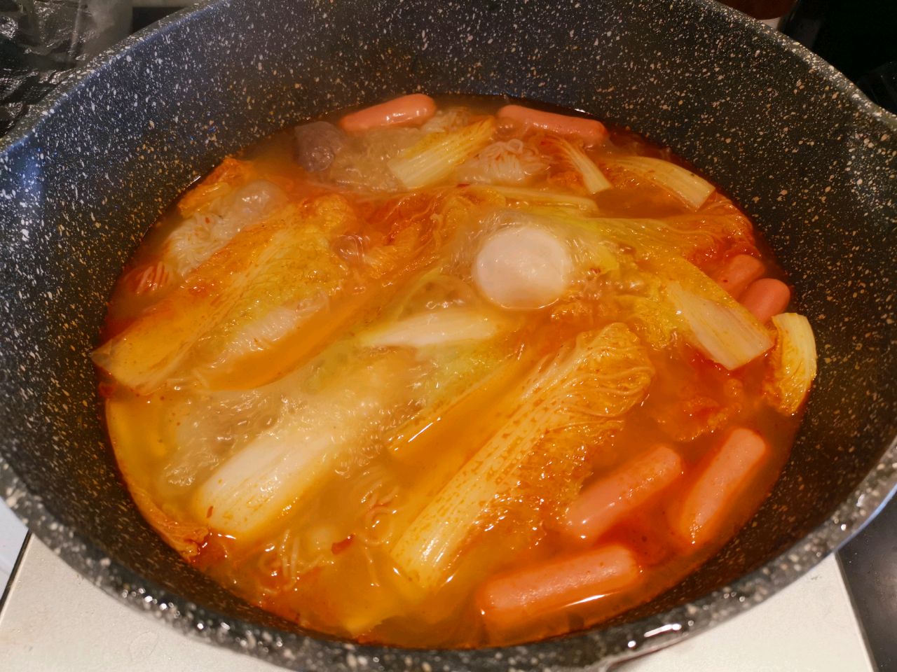 鲜辣白菜丸子