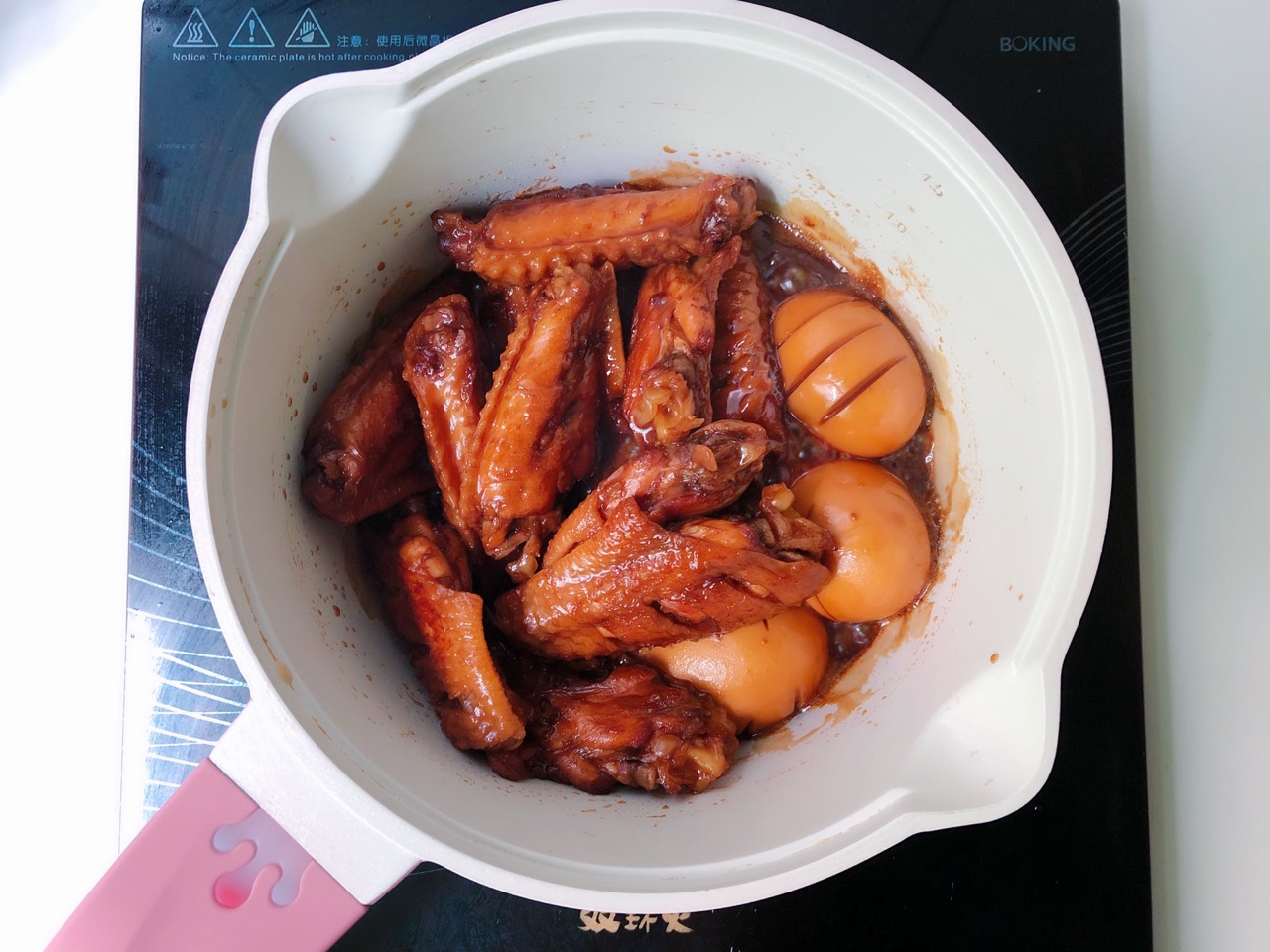 鲜美多汁的可乐鸡翅