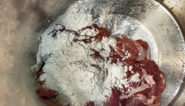 鲜美爽口的自制滑肉