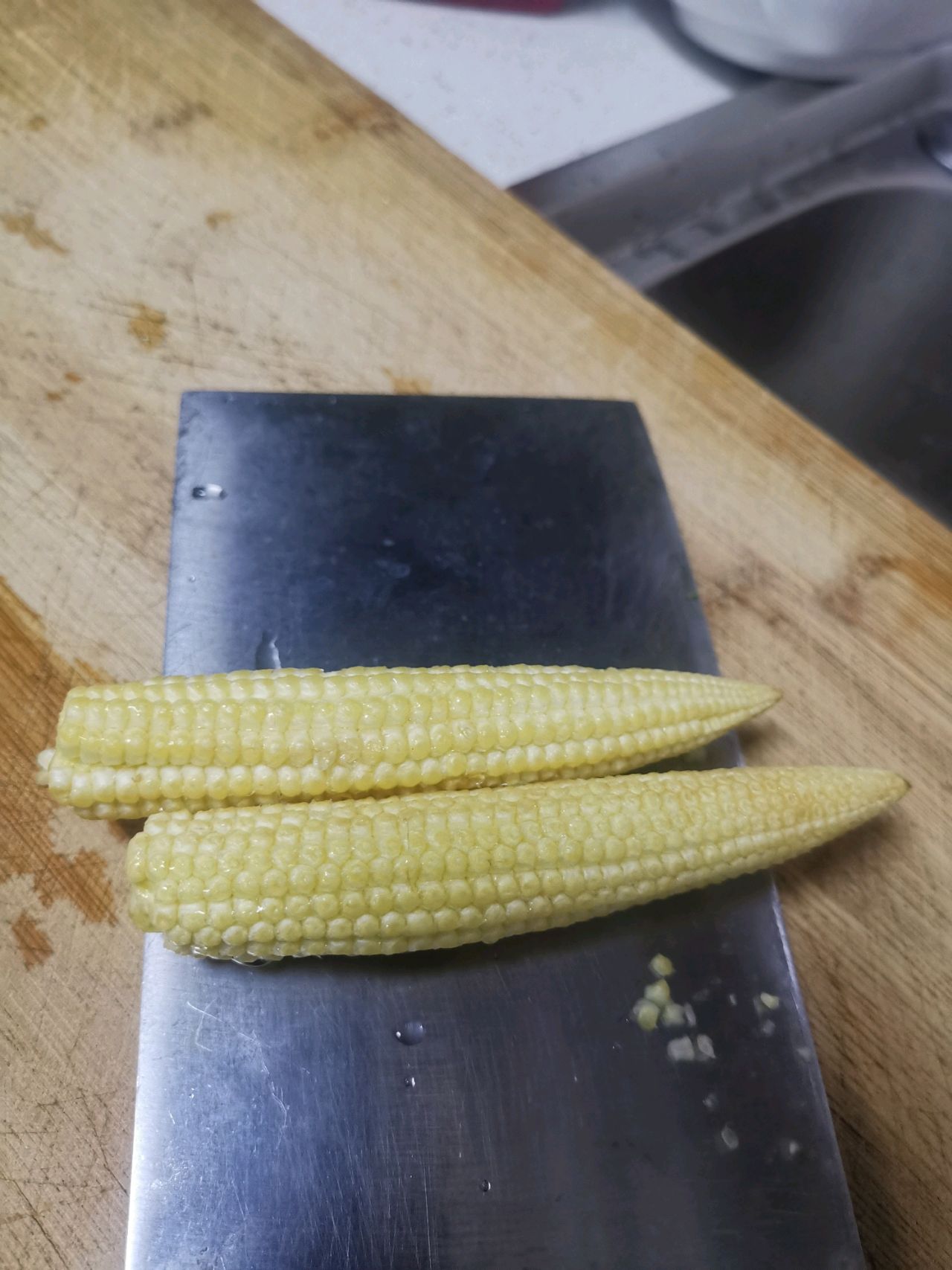 鲜嫩的秋季滋味 玉米笋炒肉片