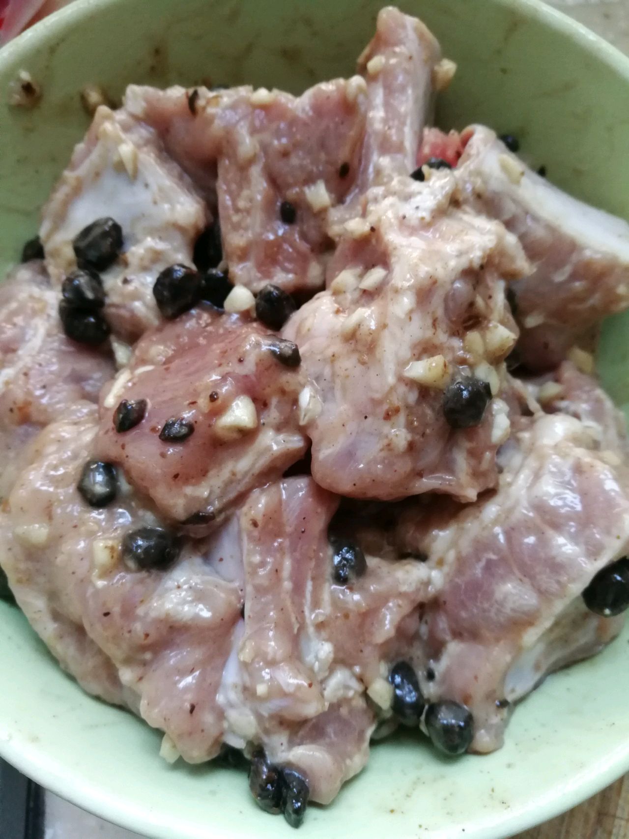 鲜嫩多汁的豆豉排骨