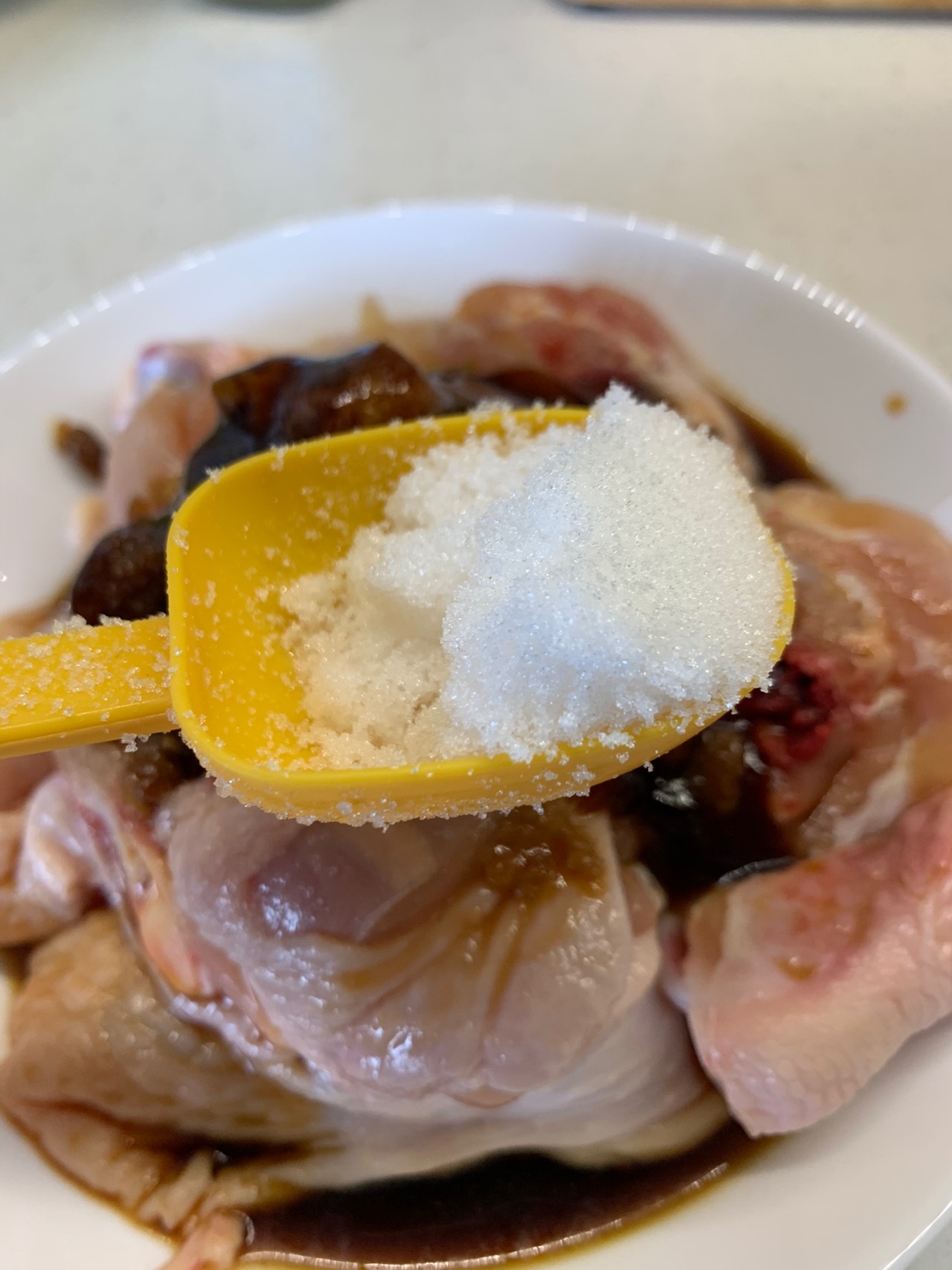 鲜嫩多汁的蒸鸡(电饭锅版)