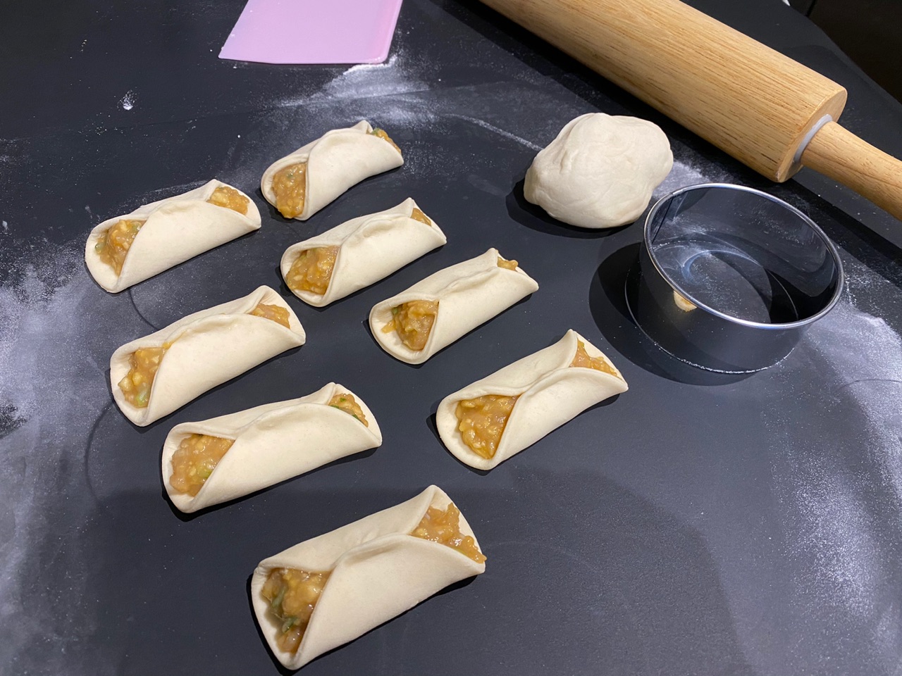 鲜嫩鸡肉靡南瓜煎饺