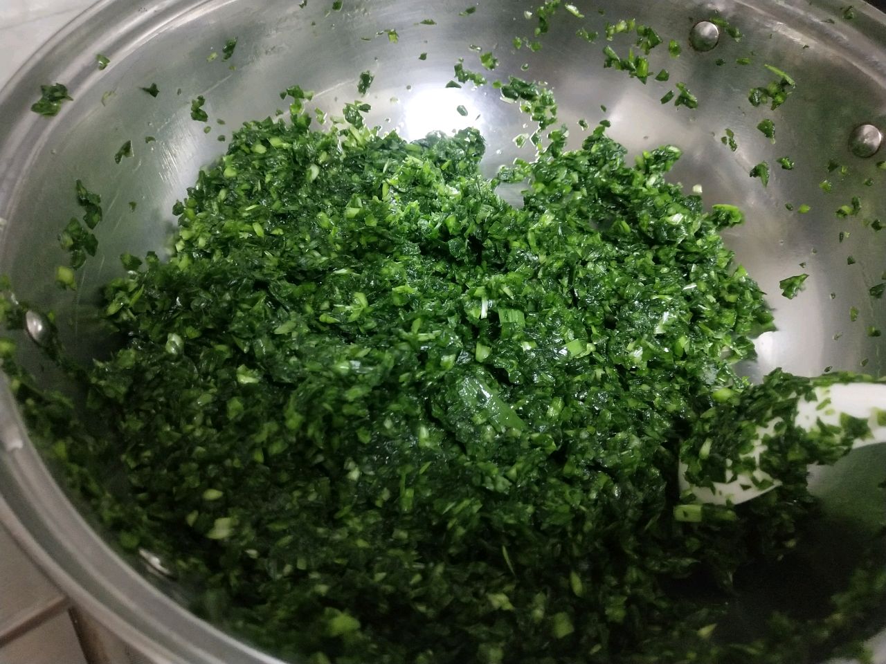 鲜肉韭菜饺子