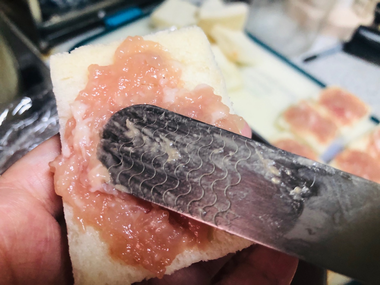 鲜肉吐司