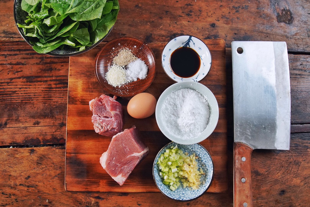 鲜肉丸子汤