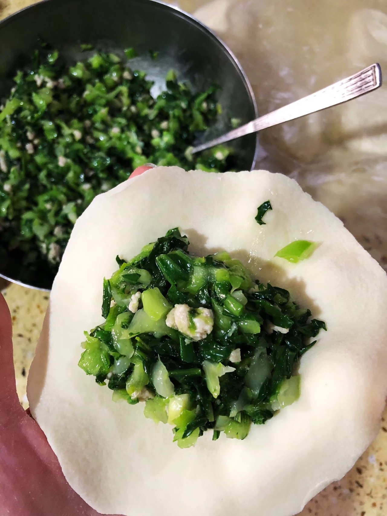 鲜肉小菜包