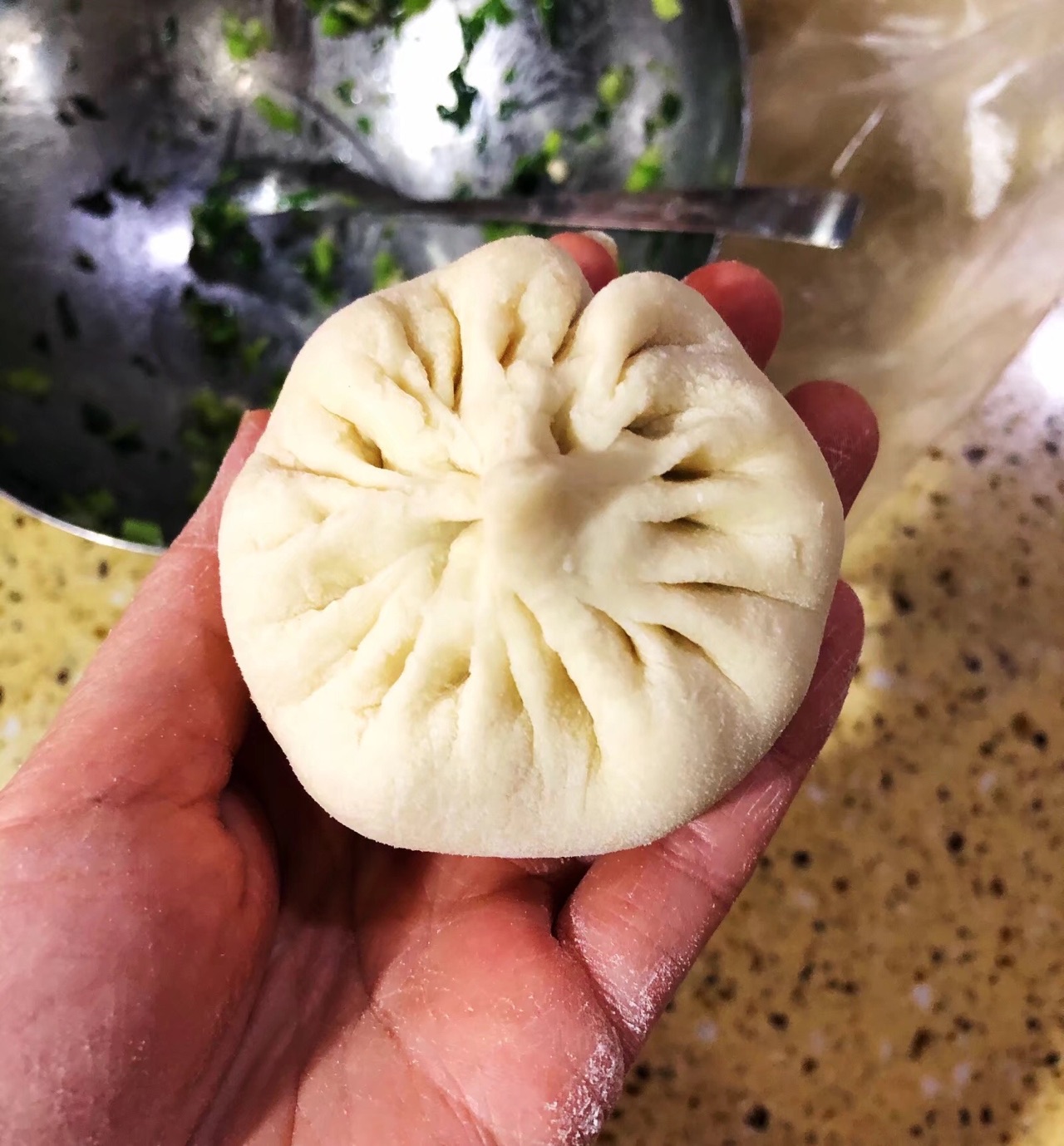 鲜肉小菜包