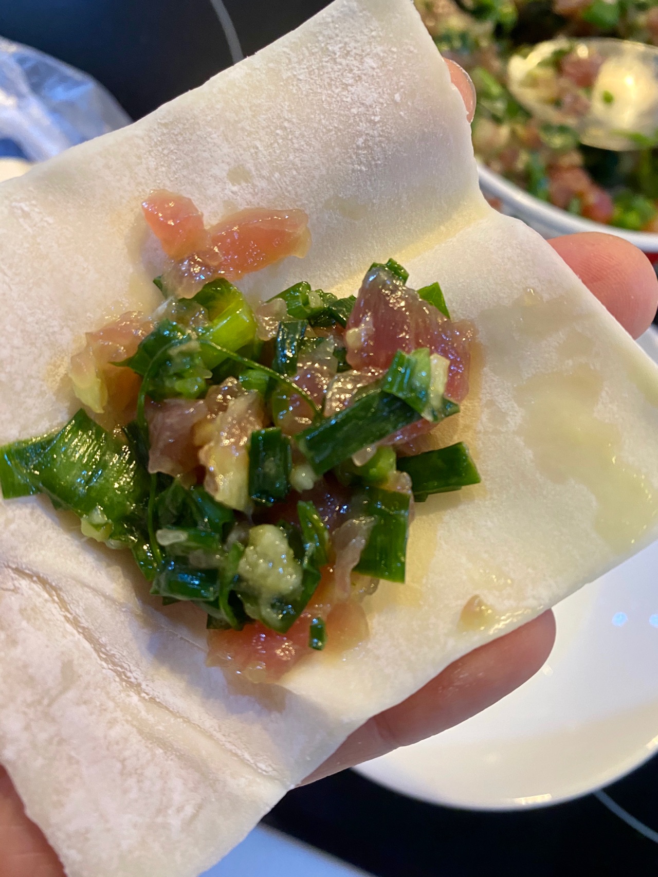 鲜肉元宝馄饨