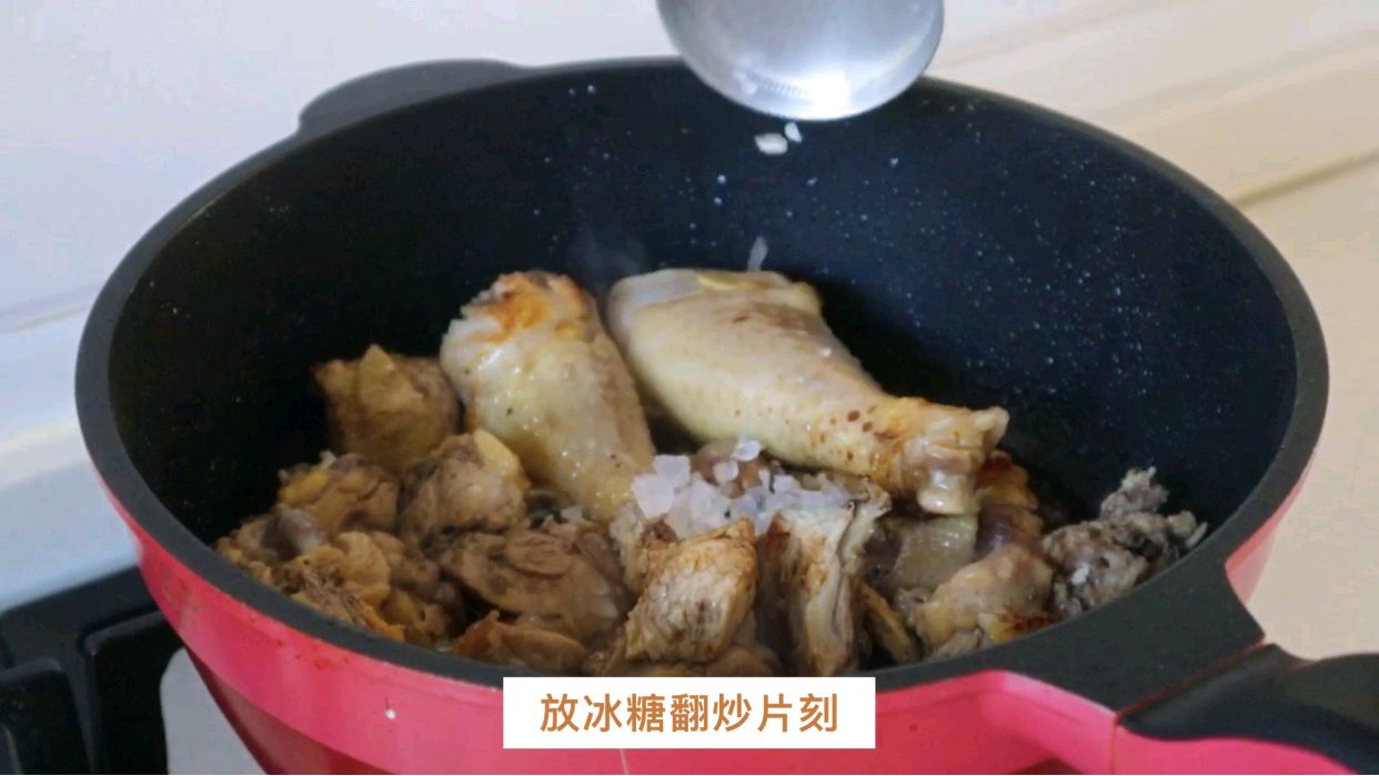 鲜上加鲜的小笨鸡炖蘑菇