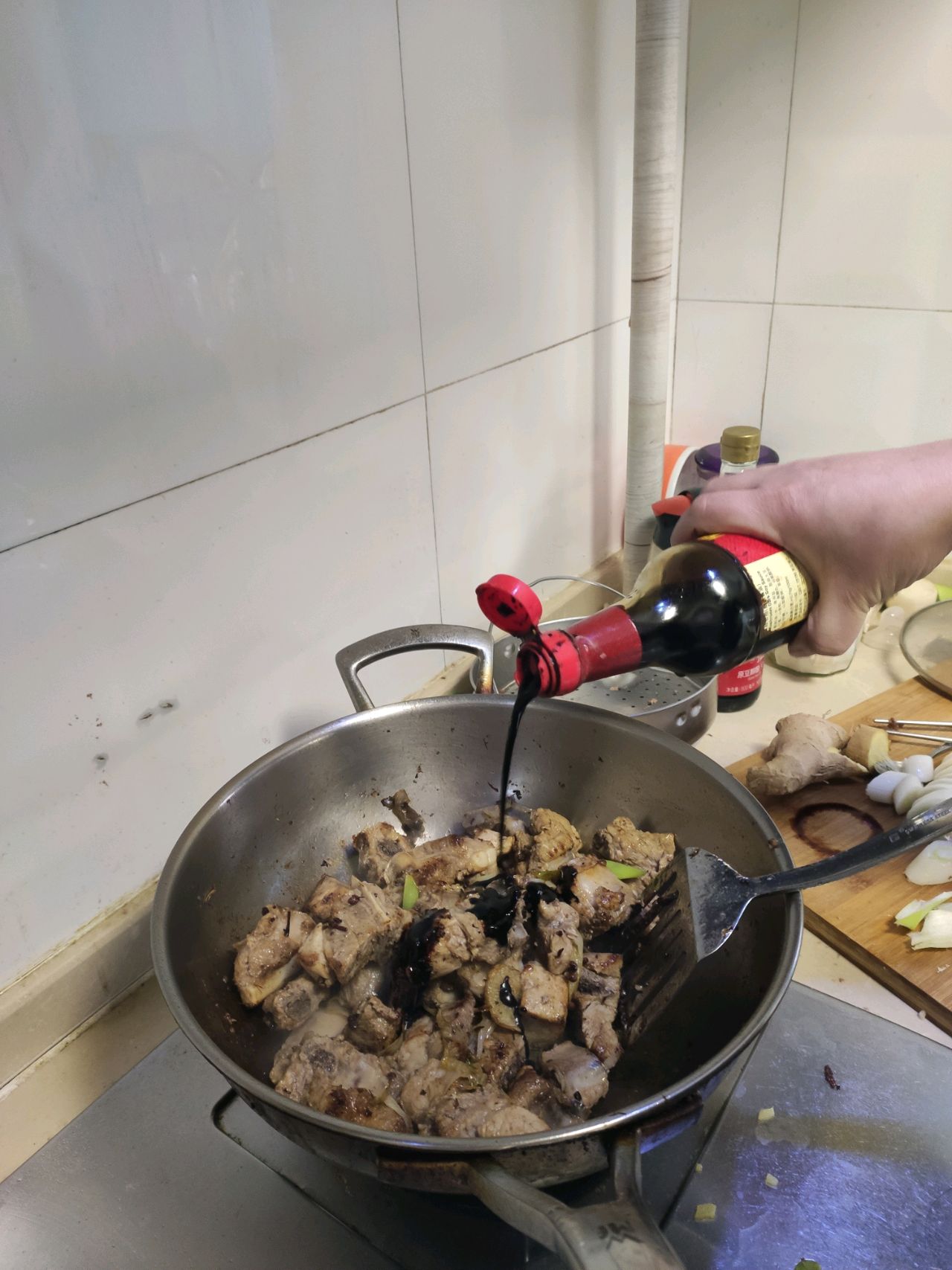 先生牌红烧排骨面