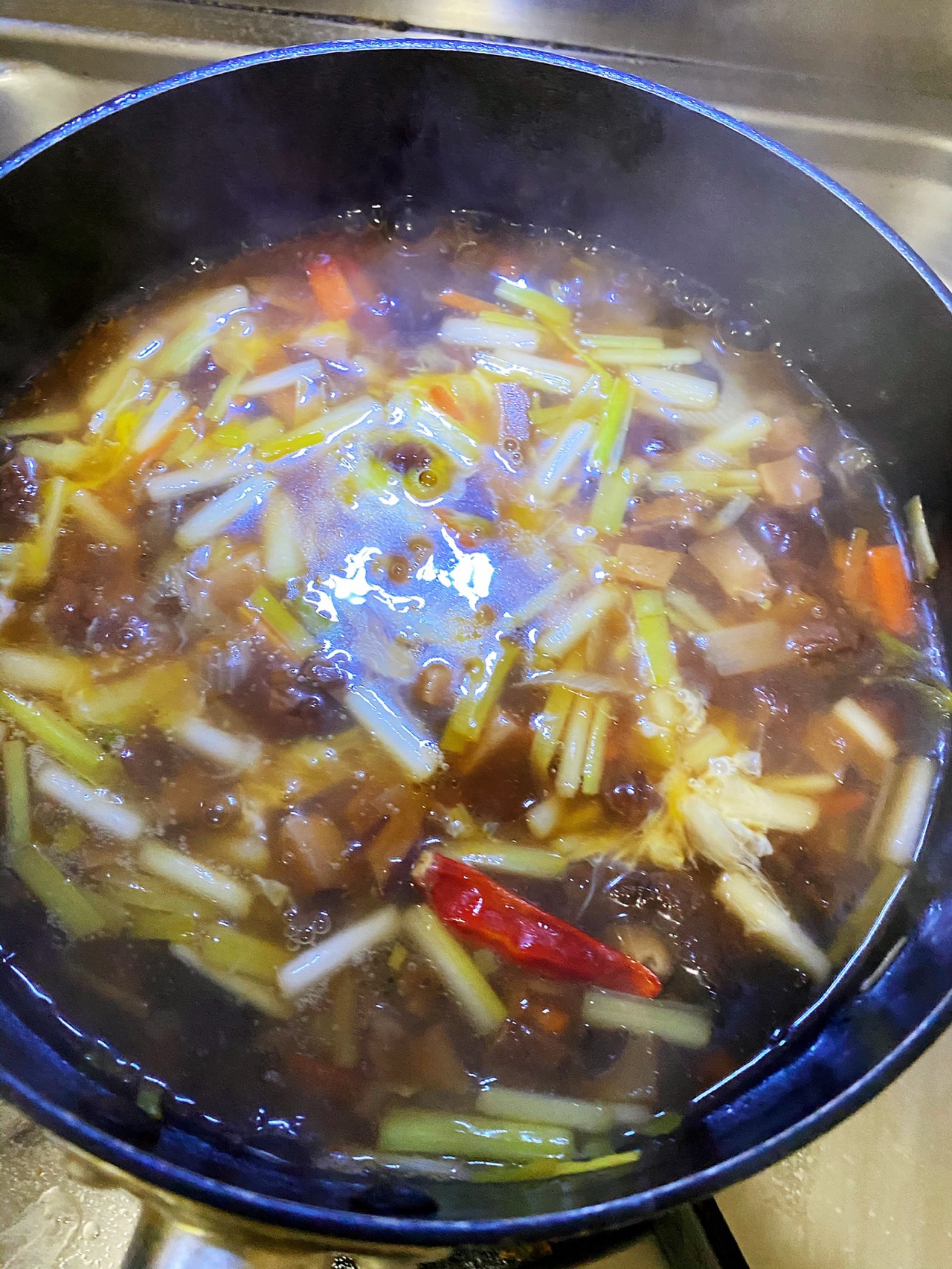 鲜蔬豆腐羹