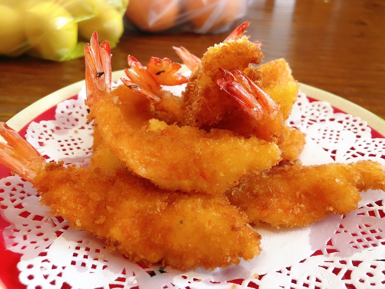 鲜甜酥脆【油炸蝴蝶虾】