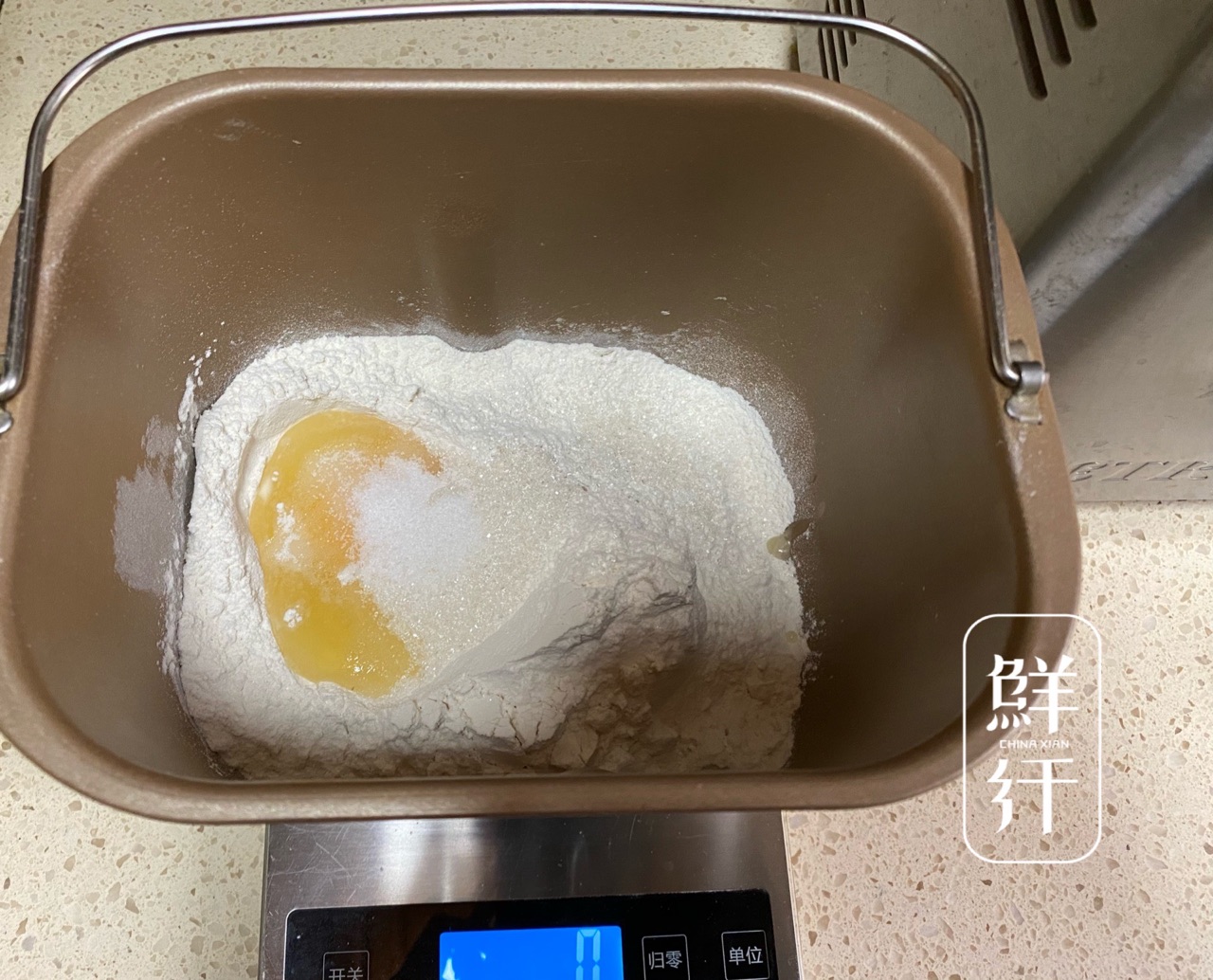 咸味圣诞雪花面包