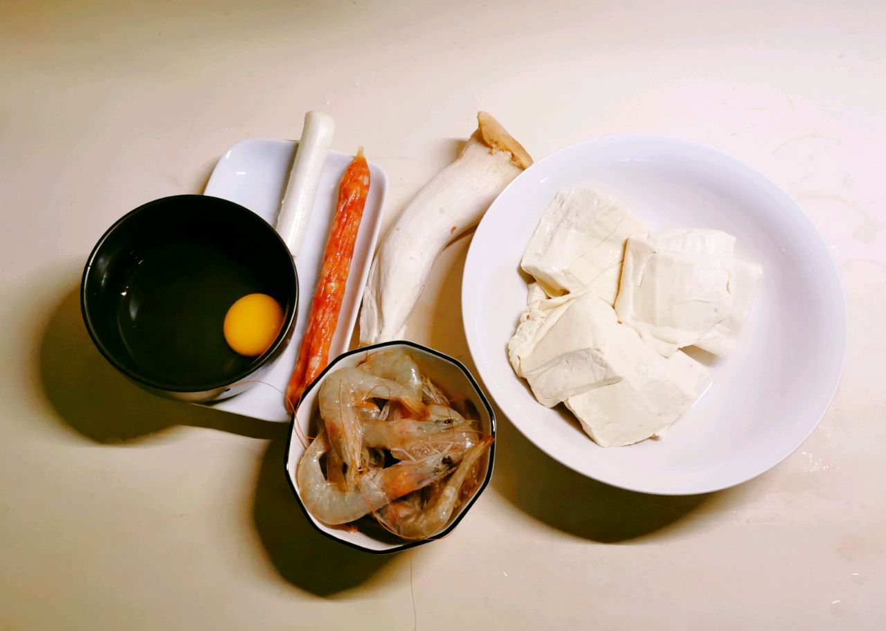 鲜味十足的三鲜豆腐