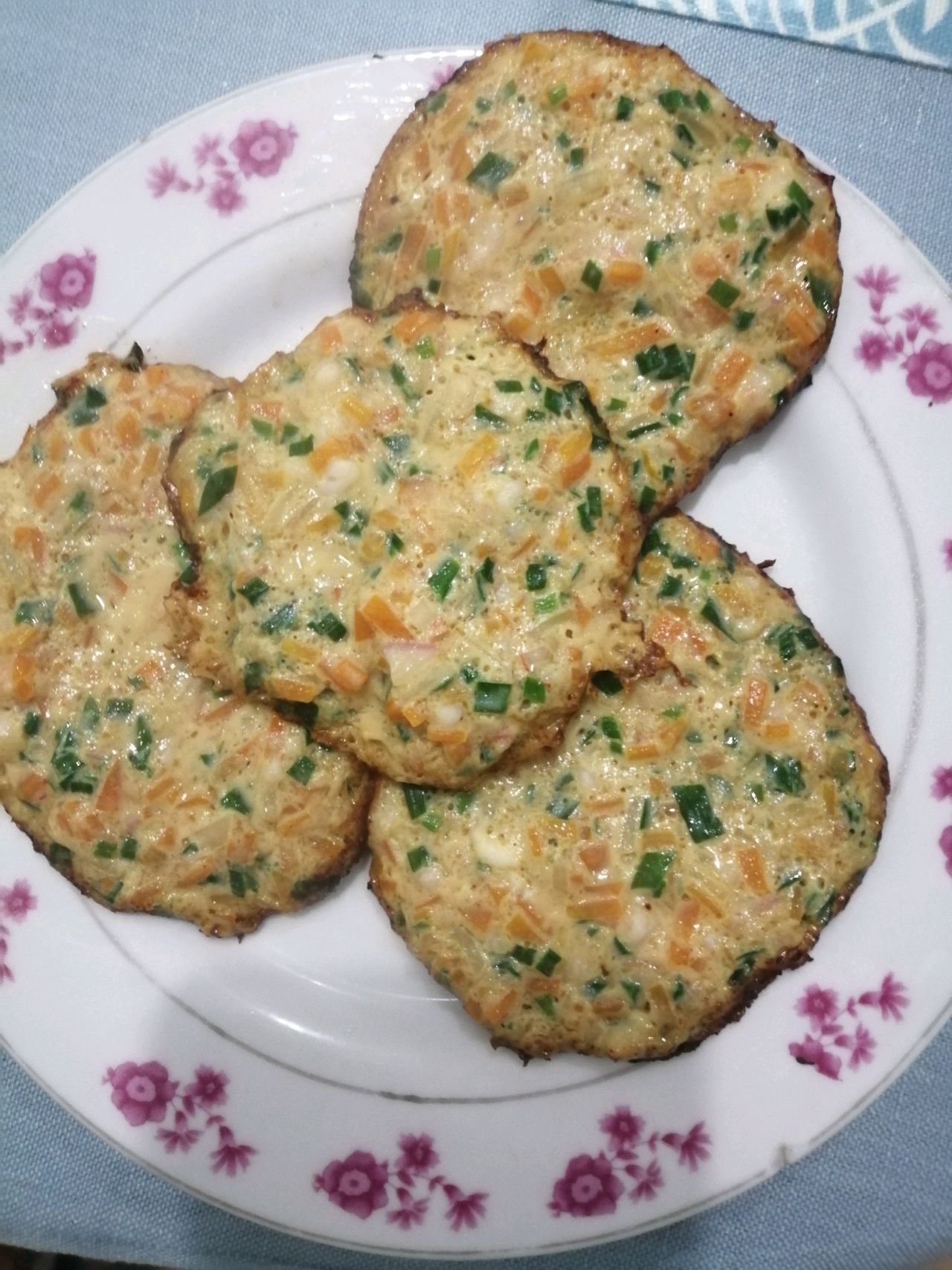 鲜虾饼