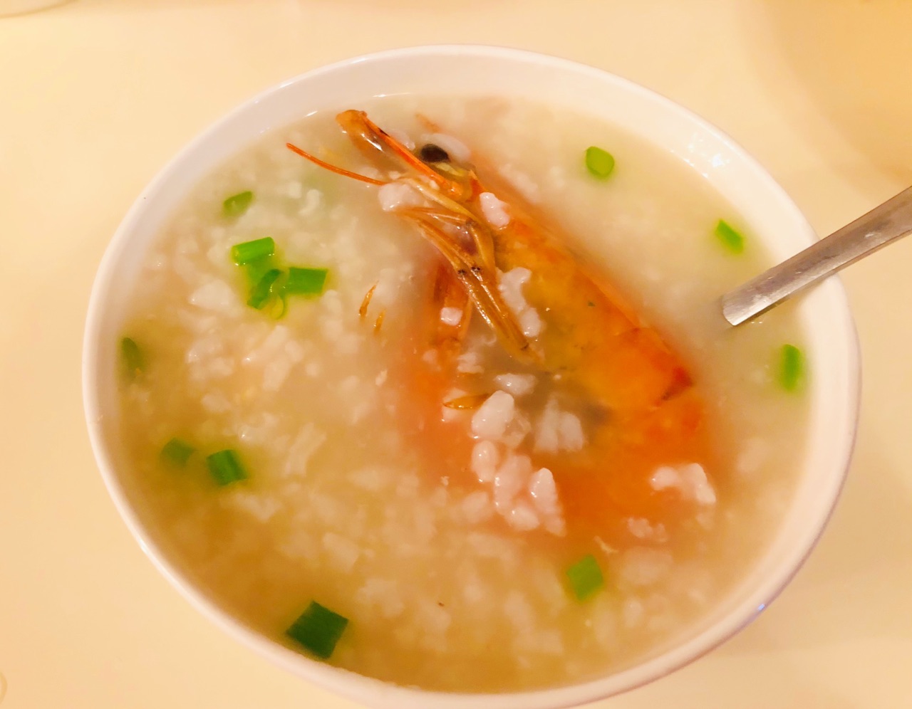 鲜虾海鲜粥