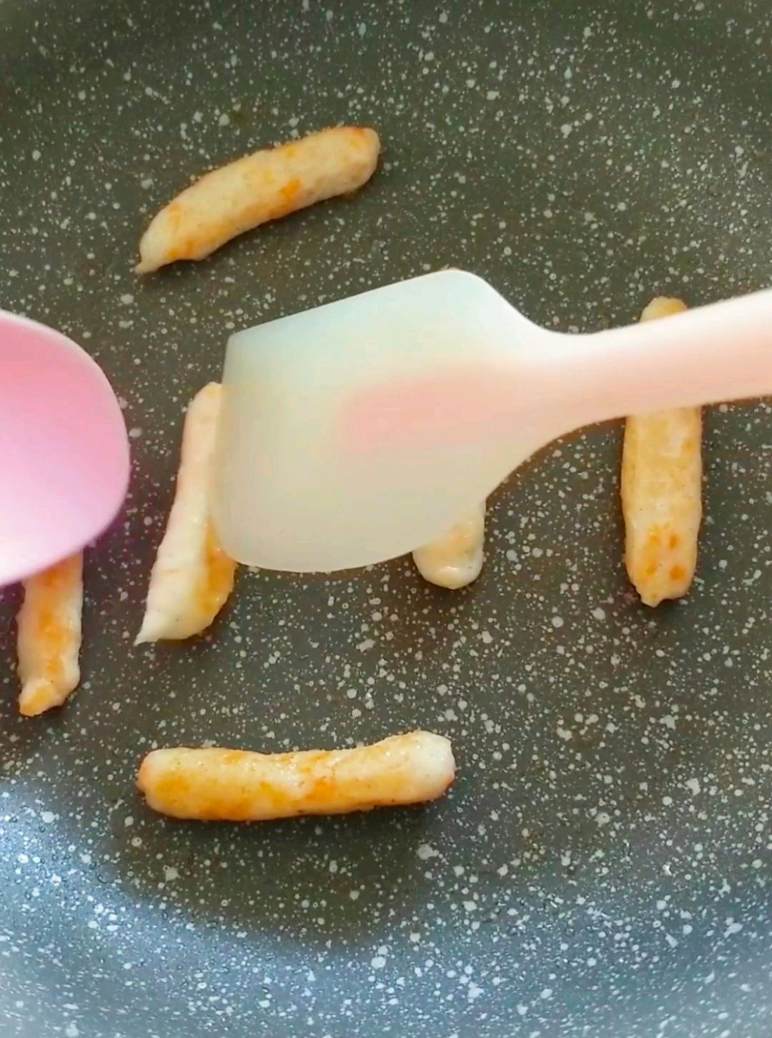 鲜虾鸡肉条无蛋版 8+宝宝辅食