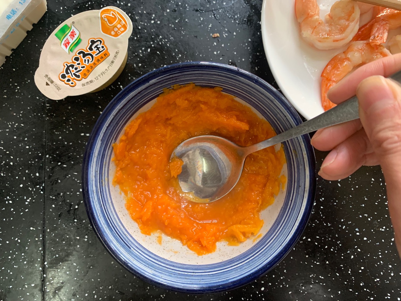 鲜虾鸡汤豆腐羹