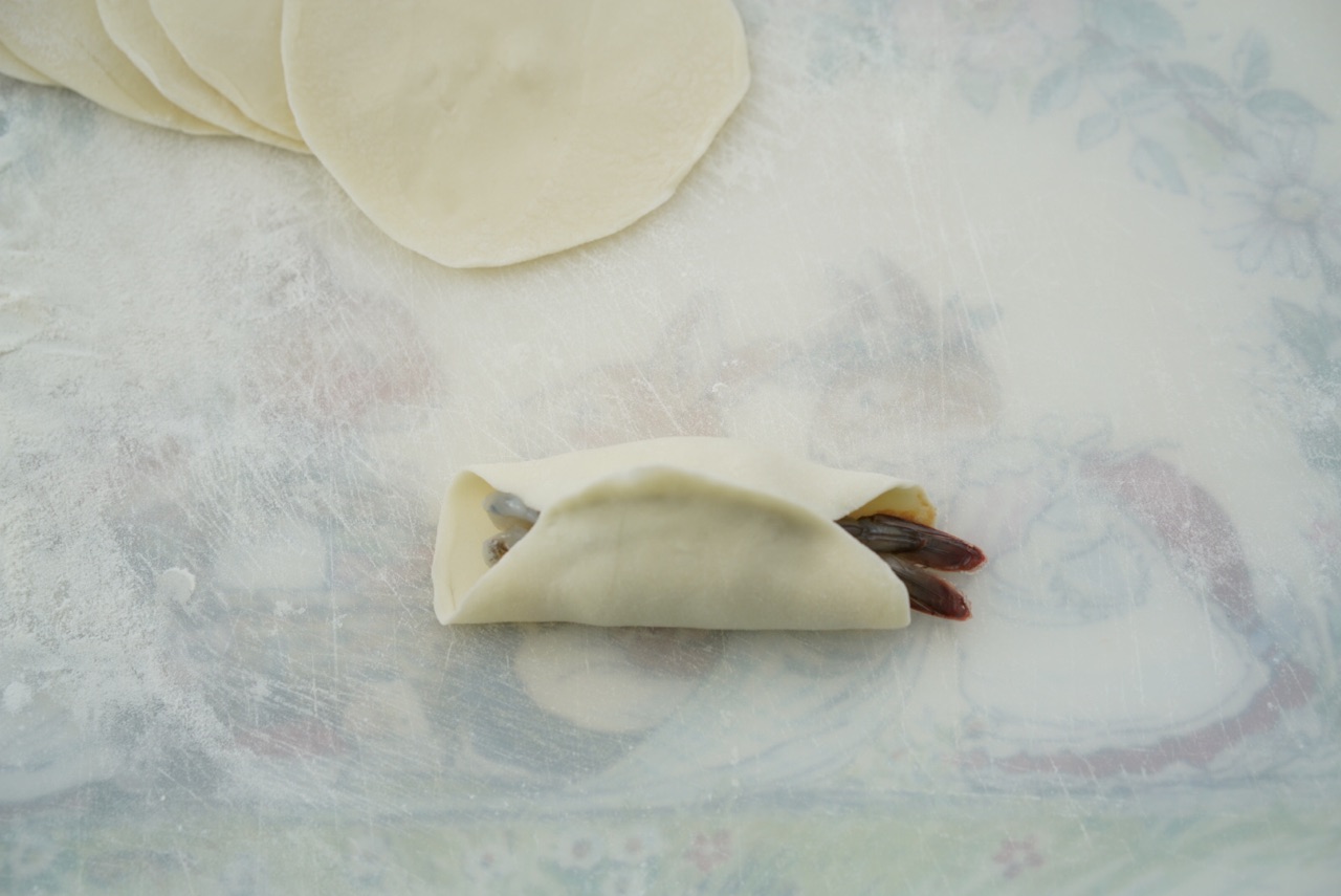 鲜虾煎饺