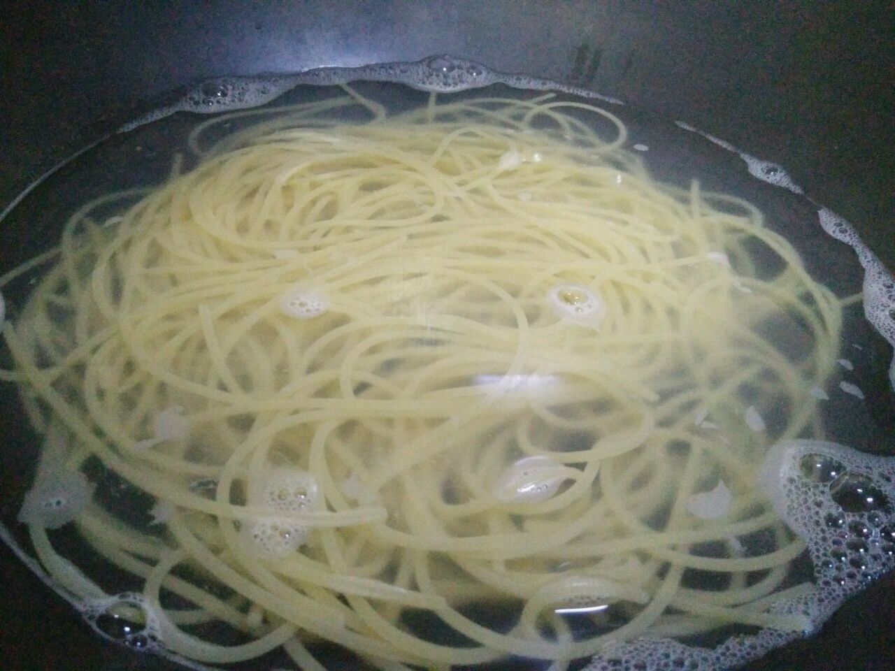 鲜虾咖喱意面