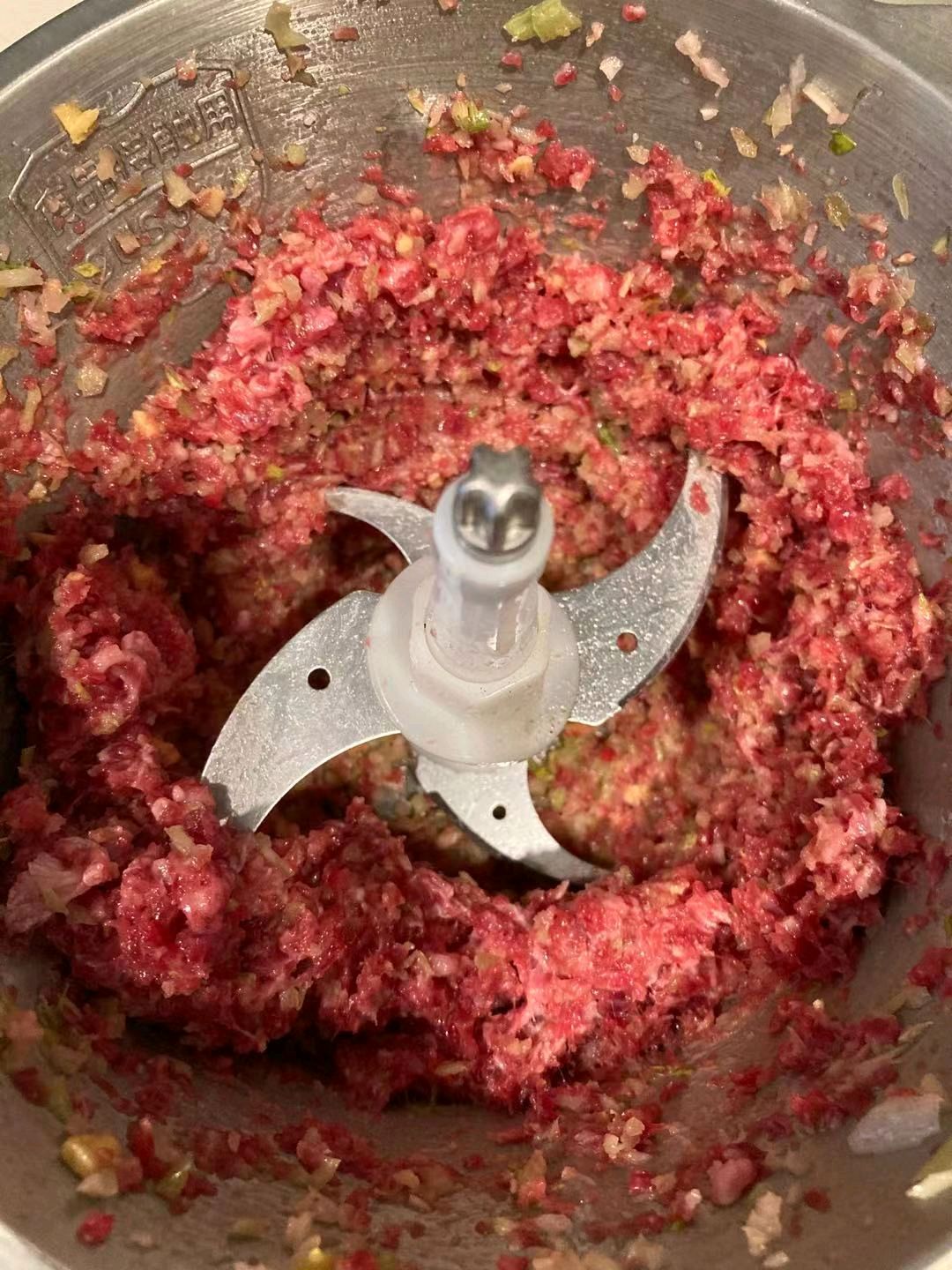 鲜虾牛肉锅贴