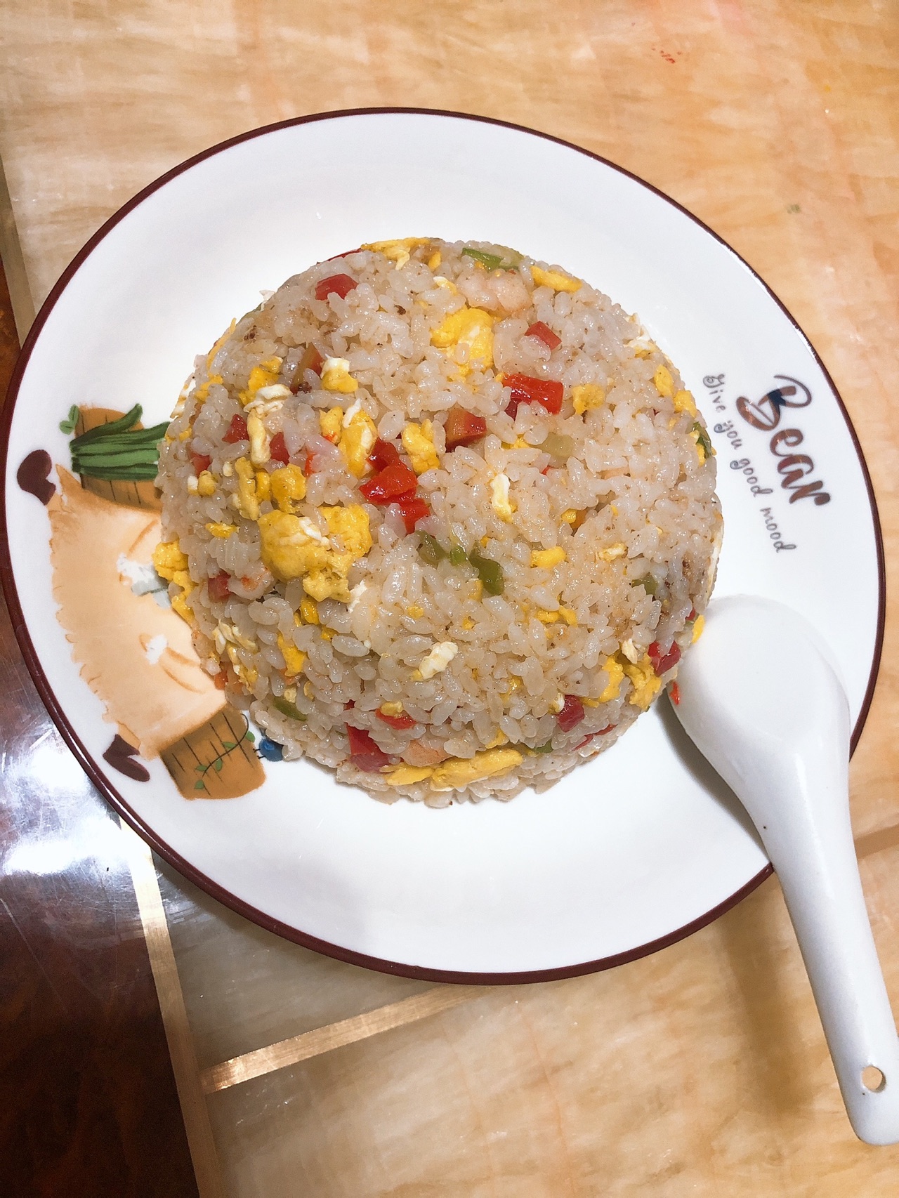 鲜虾仁炒饭