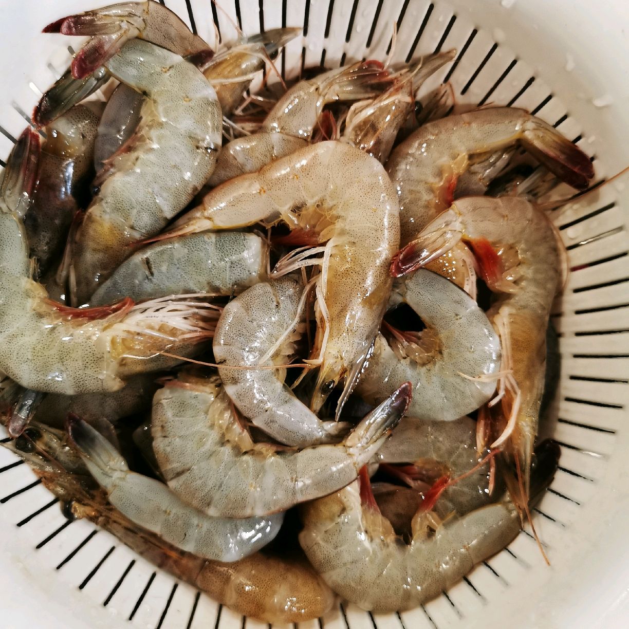 鲜虾生煎包子